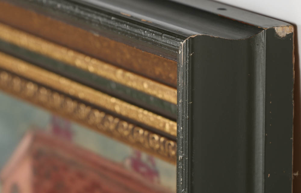 Nelson Sears Pastel Drawing "Brittany Village"