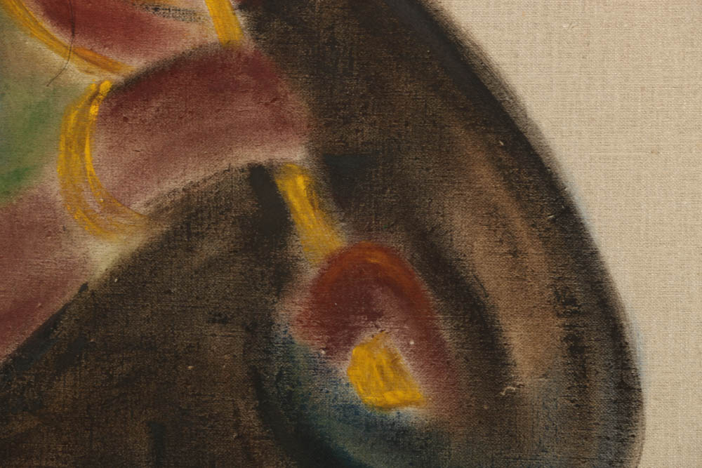 Jacqueline Saporiti Oil Paintings of Figures and a Fish