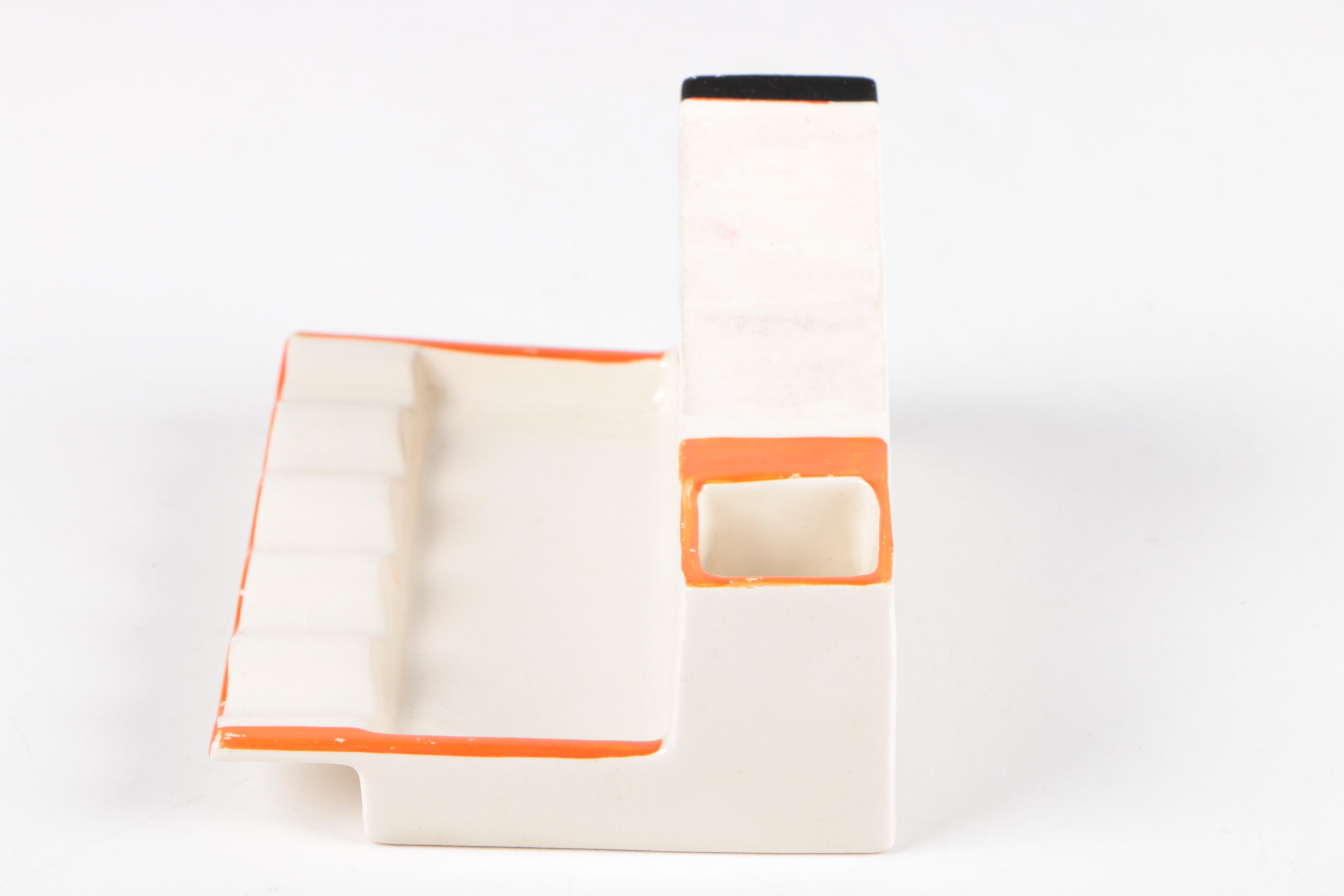 Vintage Royal Doulton "Tango" Matchbox and Cigarette Holder