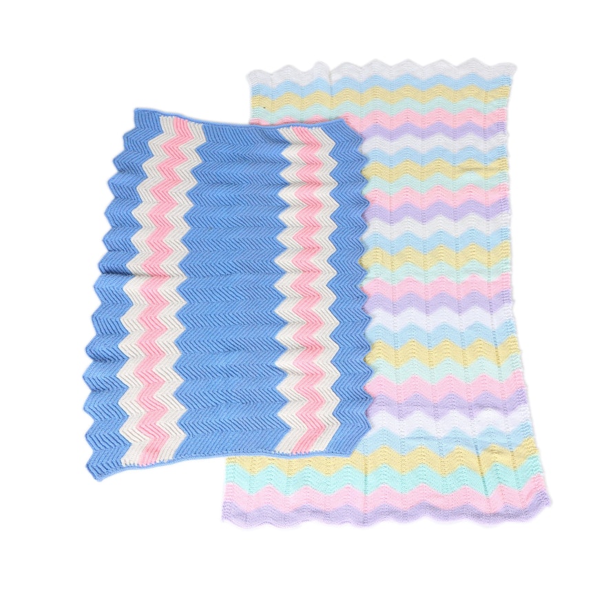 Vintage Hand Knit Blankets