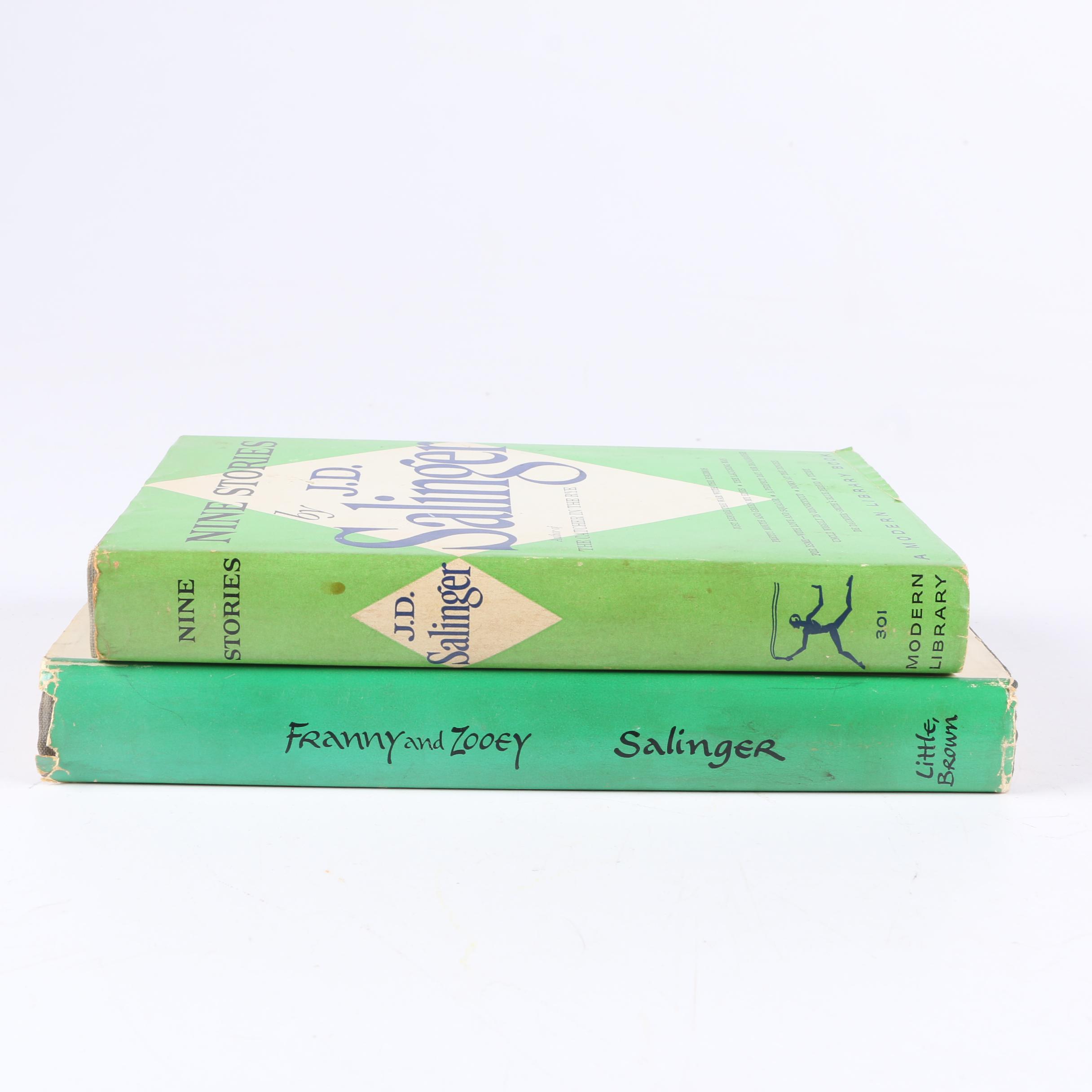 Fourth Printing "Franny and Zooey" & Later Edition "Nine Stories" by Salinger