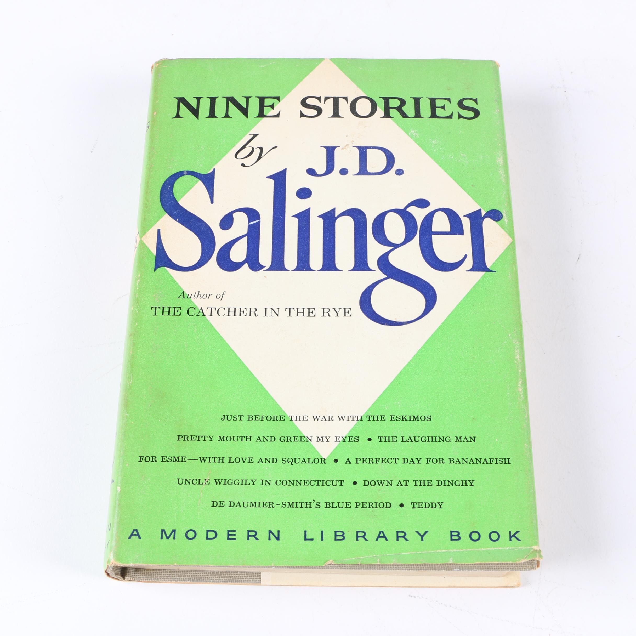 Fourth Printing "Franny and Zooey" & Later Edition "Nine Stories" by Salinger