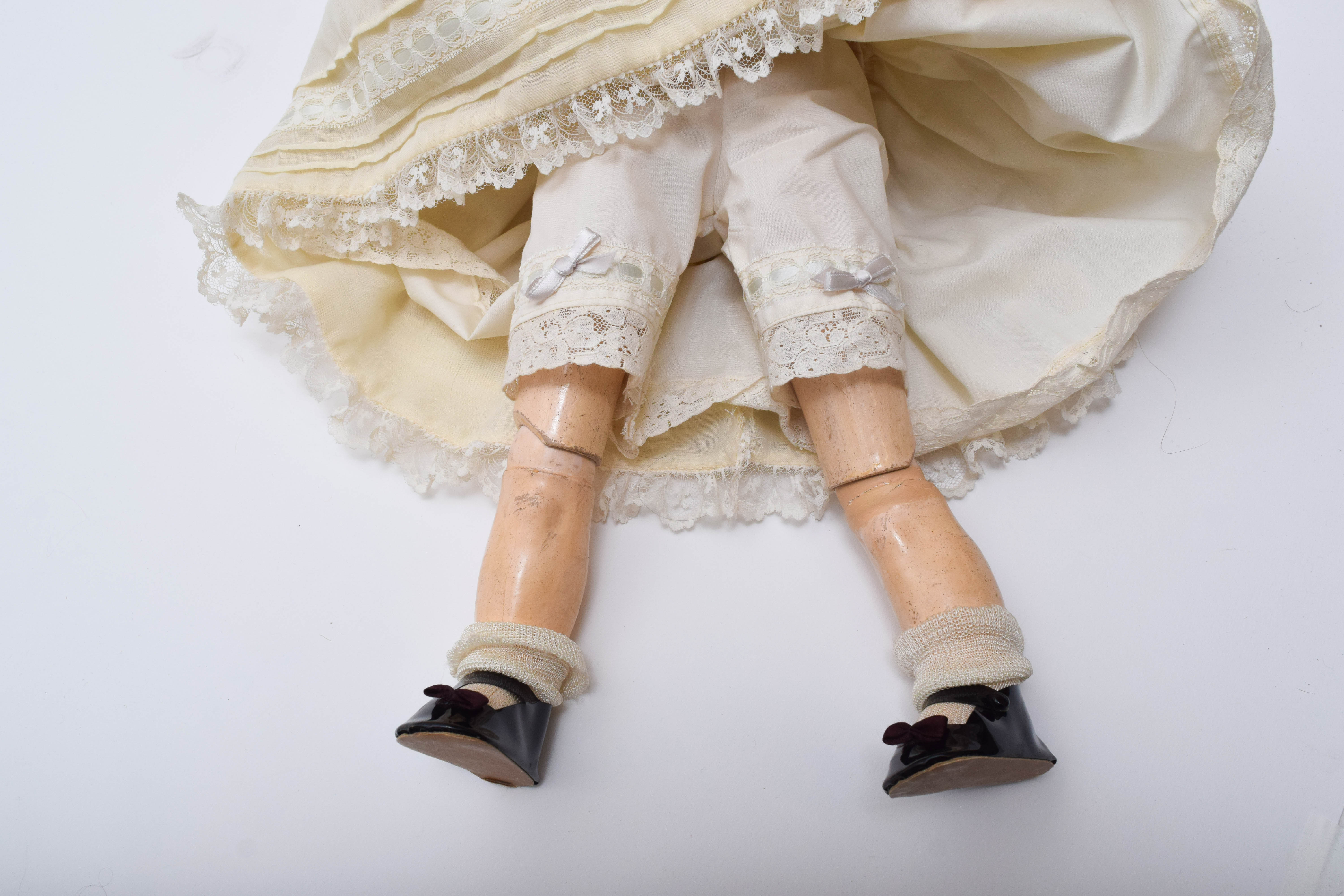 Antique Armand Marseille Doll with Bisque Head and Composition Doll Head