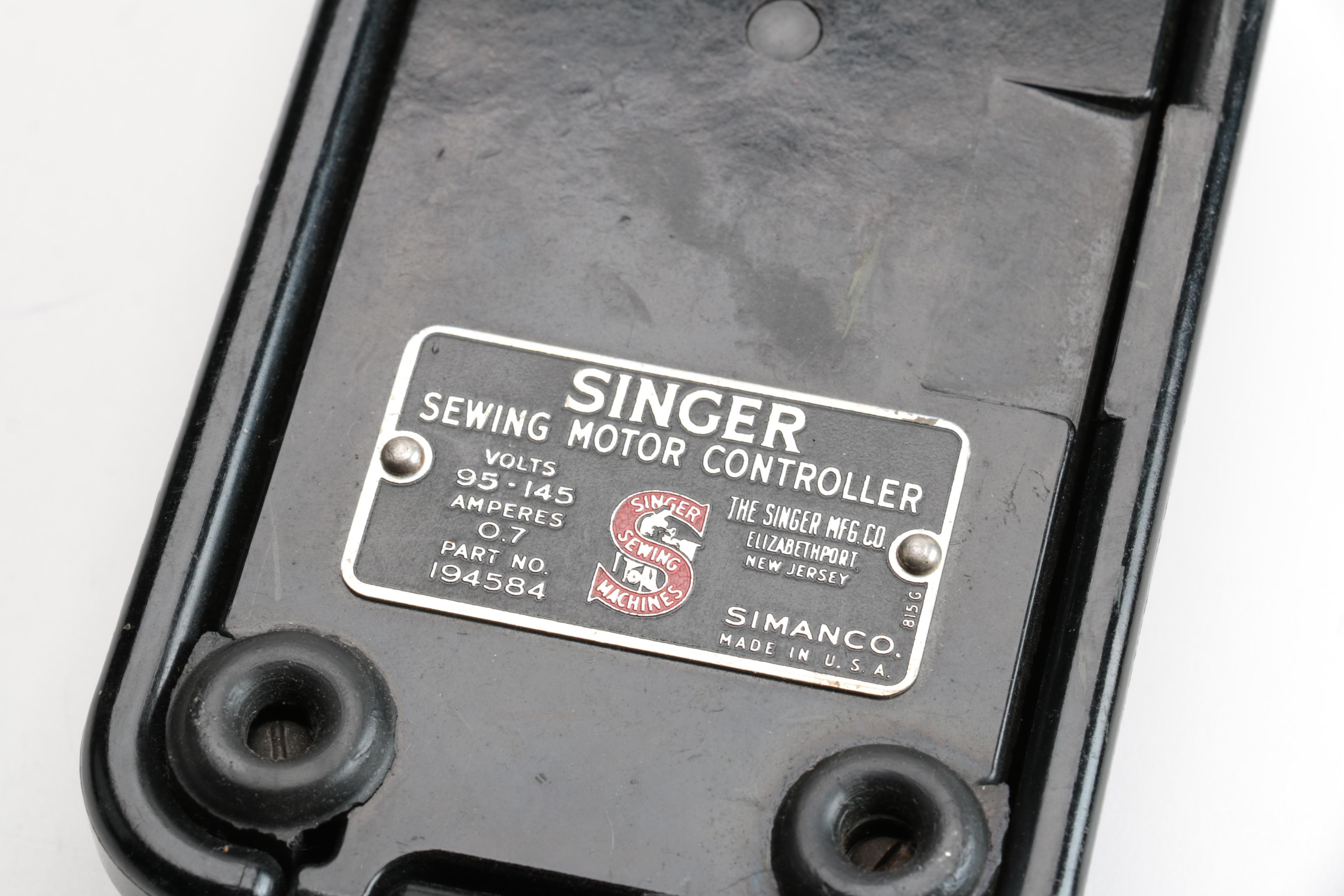 Vintage Singer Sewing Machine