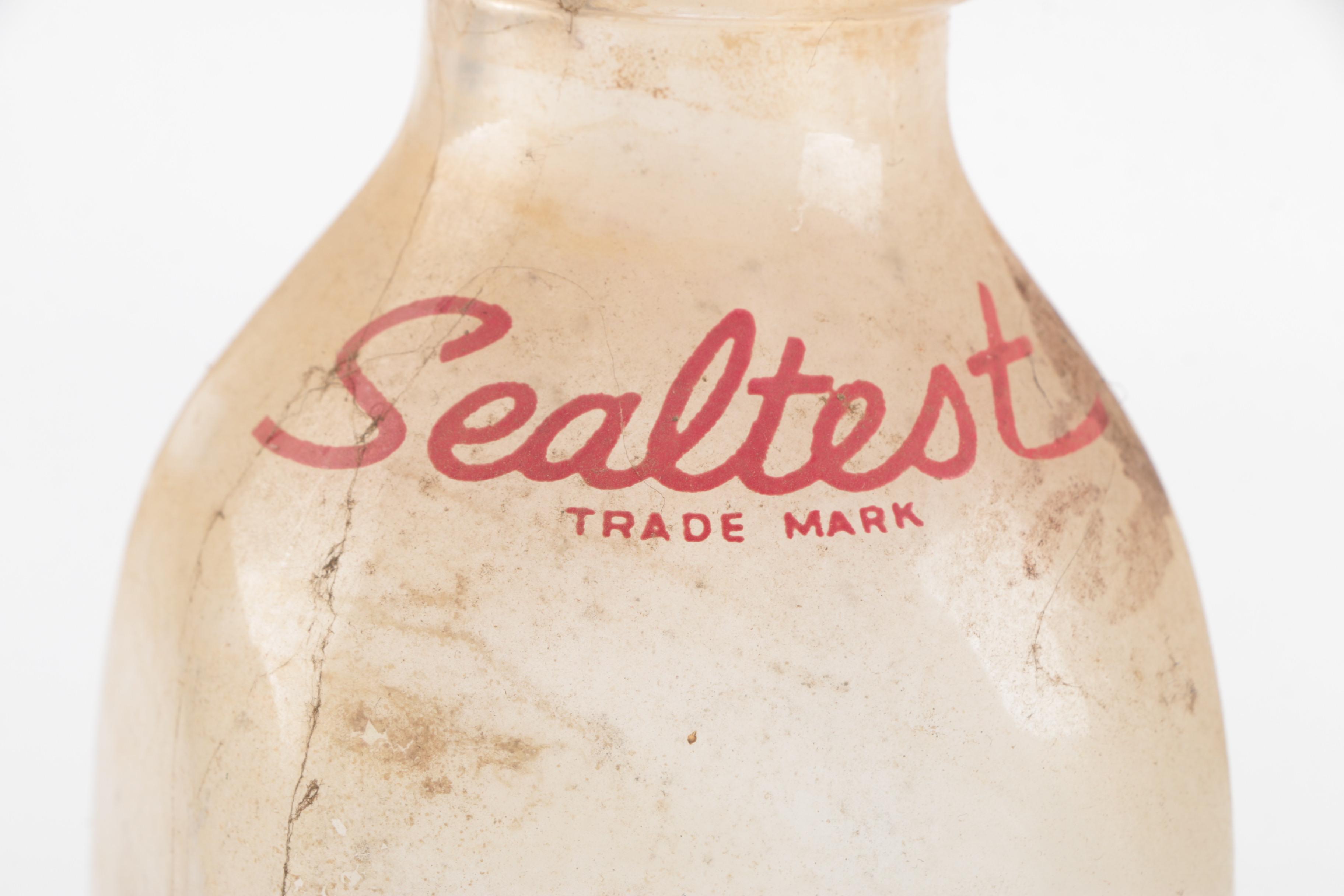 Sealtest Glass Milk Jugs