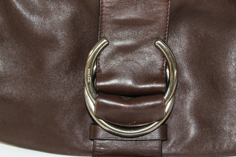 Prada Brown Leather Handbag