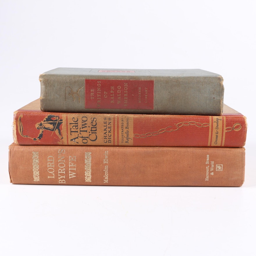 Vintage Books including 1948 "A Tale of Two Cities"
