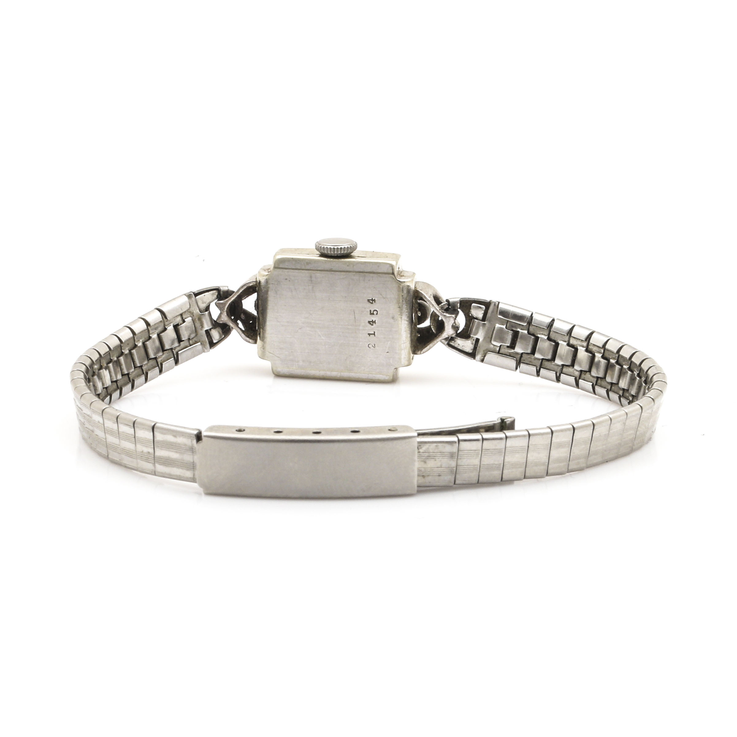 Bucherer Diamond and 18K White Gold Watch