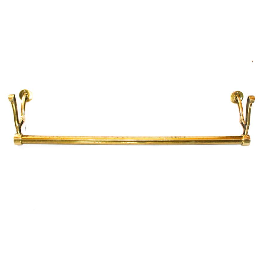 Brass Bar Foot Rail