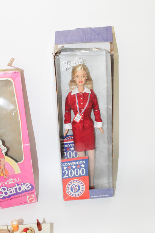 Vintage Barbie Dolls with Wardrobe and Accessories