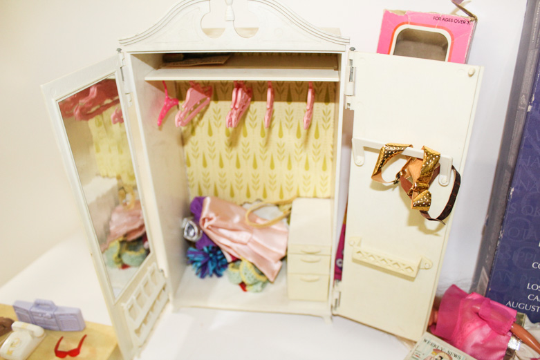 Vintage Barbie Dolls with Wardrobe and Accessories