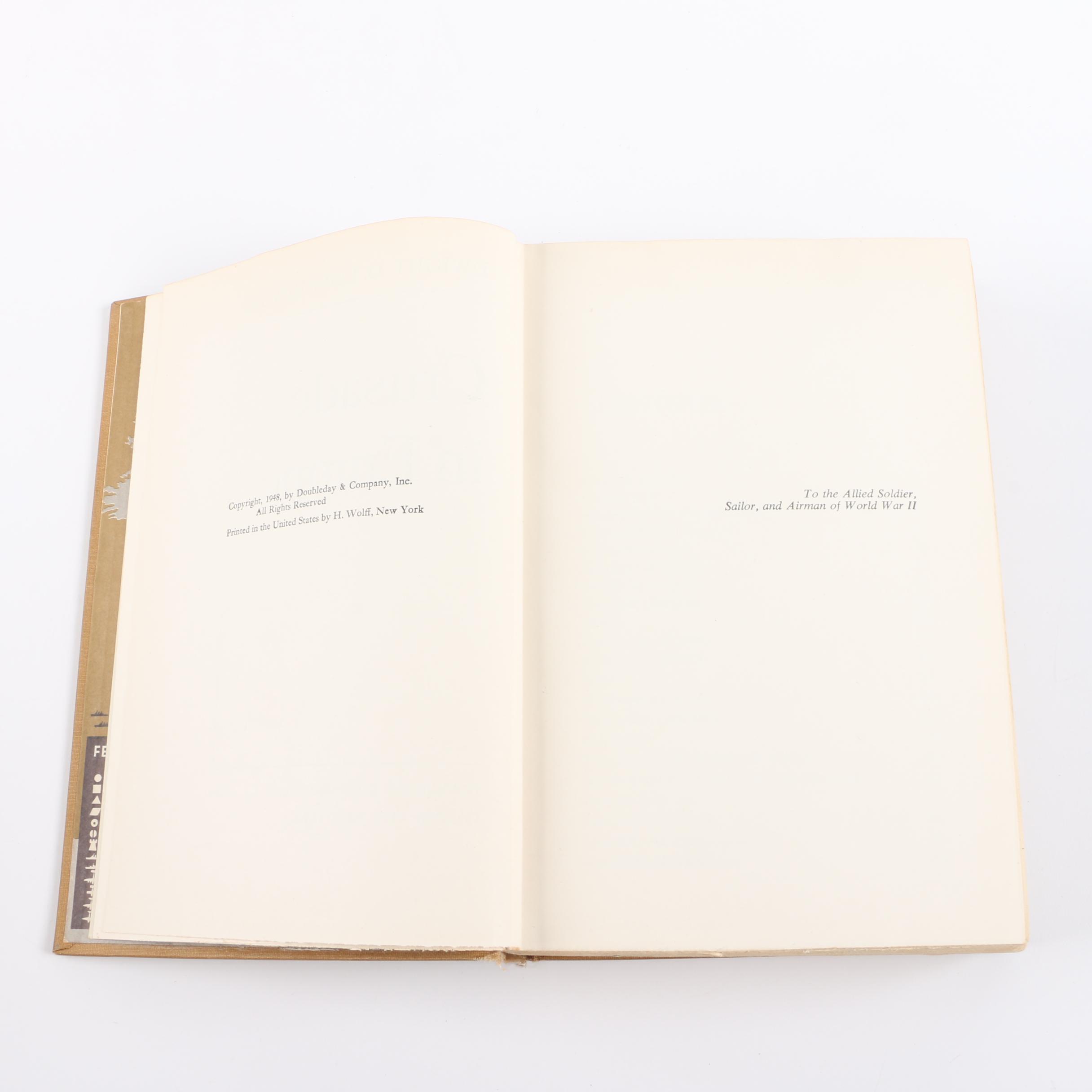 Vintage History Books including First Printing "Inside the Third Reich"