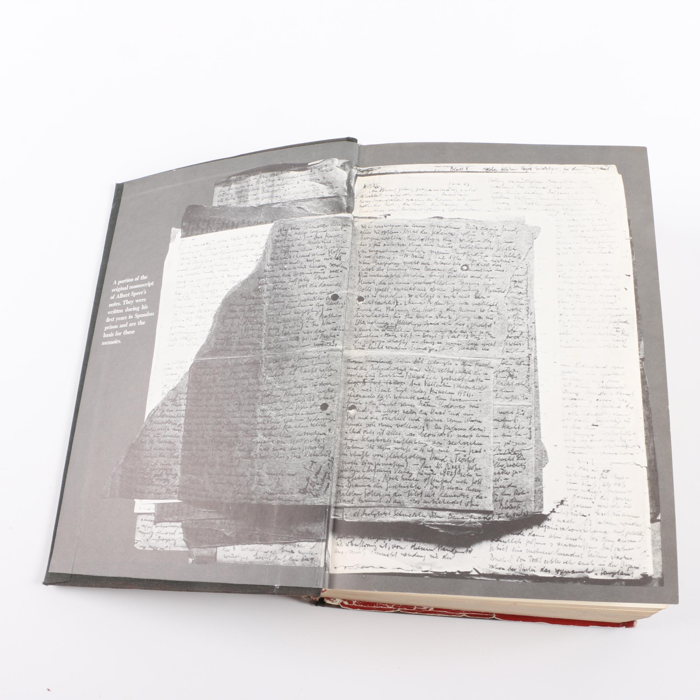 Vintage History Books including First Printing "Inside the Third Reich"