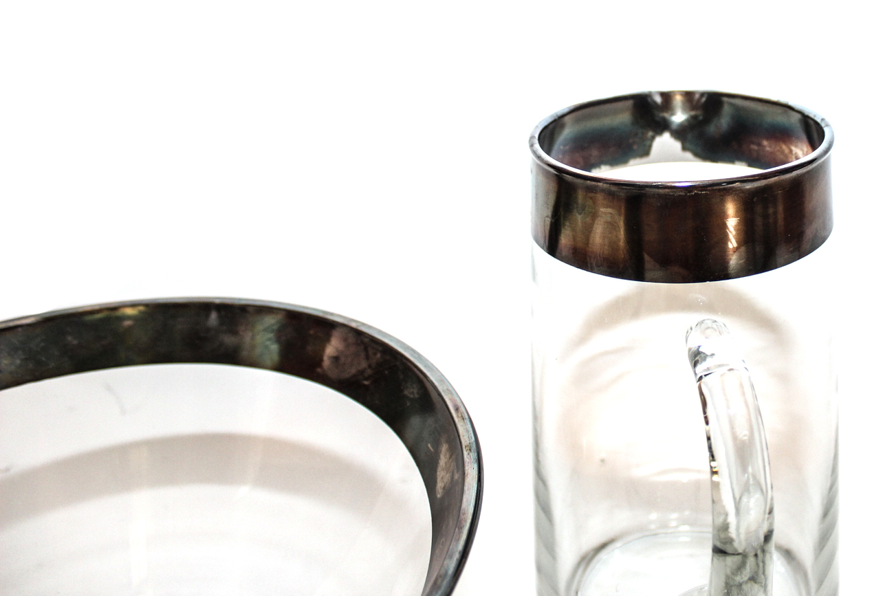 Dorothy Thorpe Style Modern Glass Serving Assortment