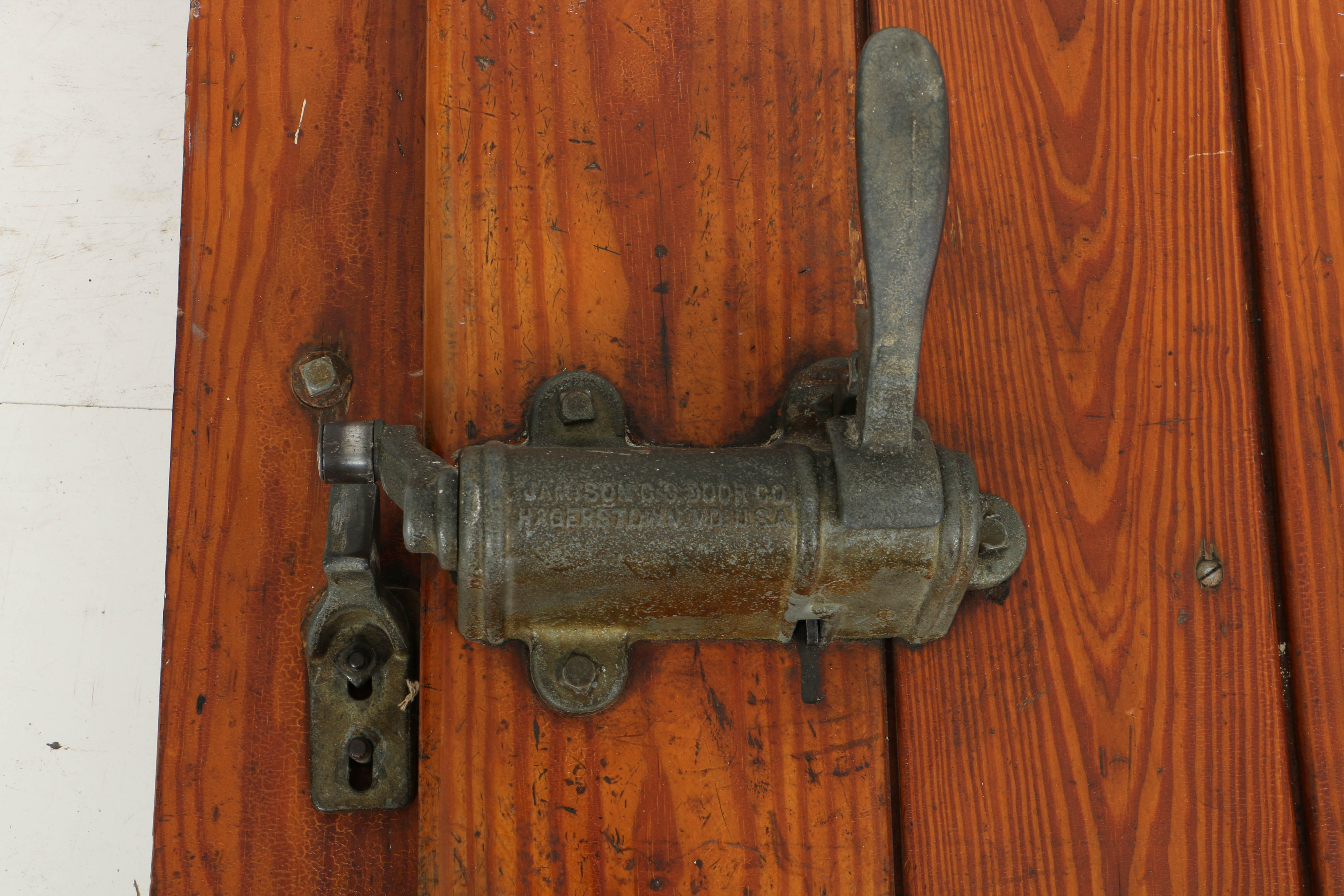 Vintage Jamison Built Cork Insulated Freezer Door and Frame