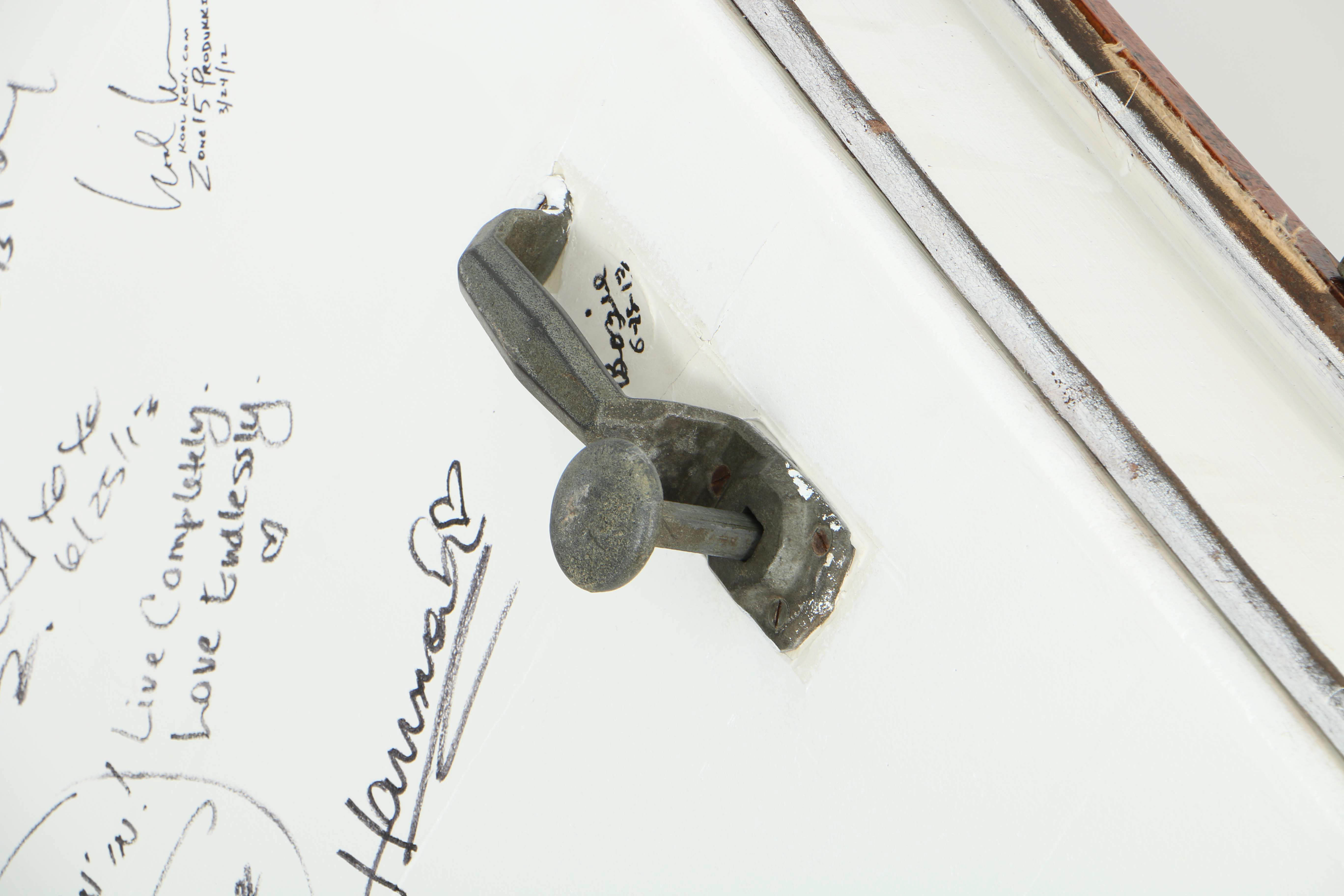 Vintage Jamison Built Cork Insulated Freezer Door and Frame