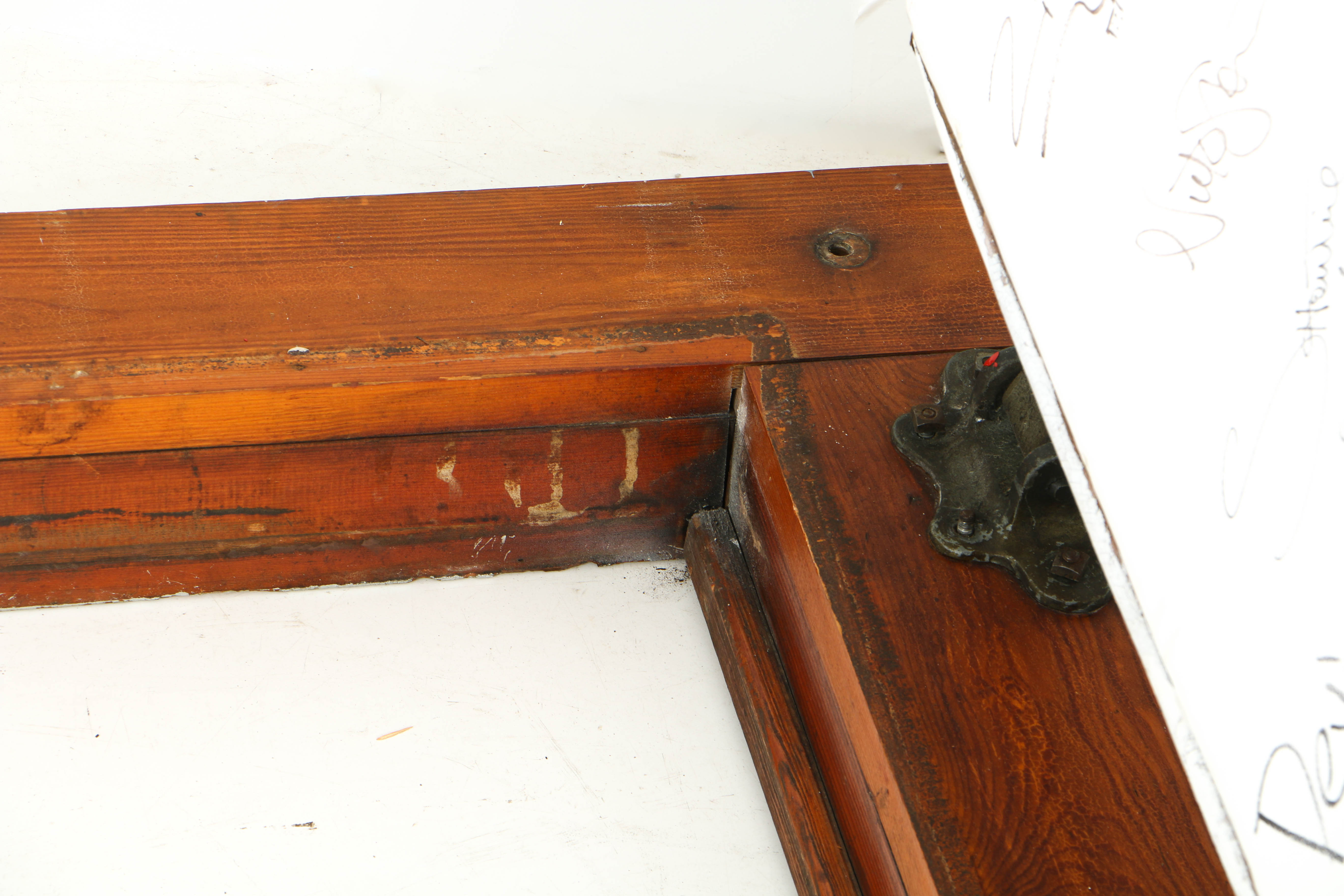 Vintage Jamison Built Cork Insulated Freezer Door and Frame