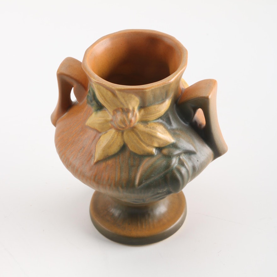 Roseville Pottery "Clematis" Vase