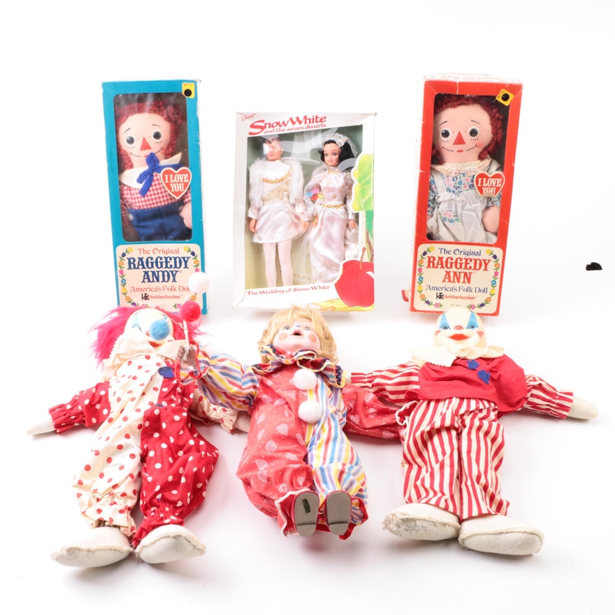 Dolls Including Raggedy Ann and Andy