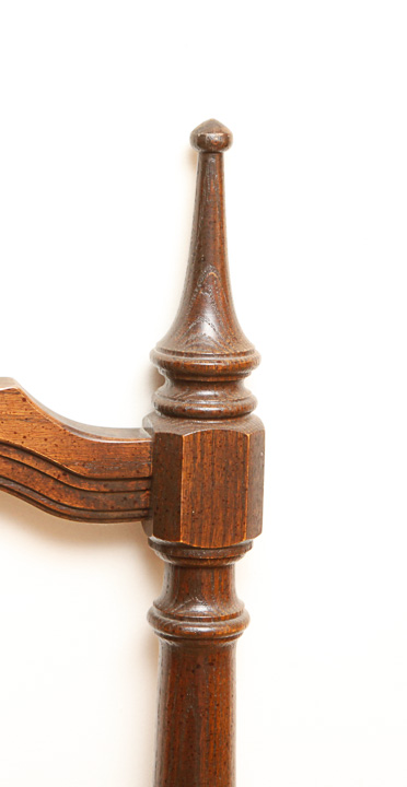 Vintage Oak Full Size Headboard and Frame