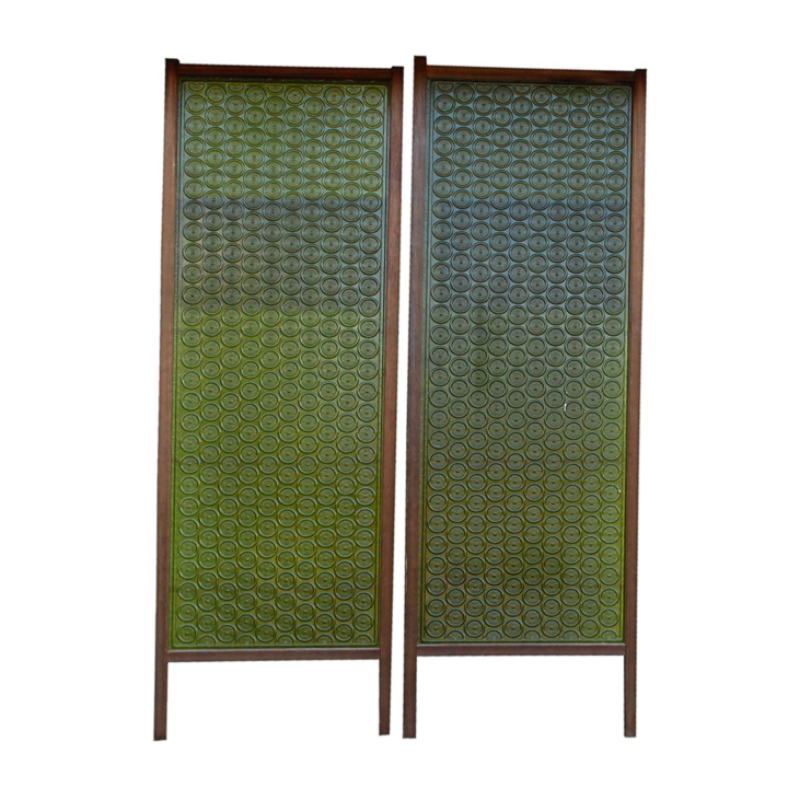 Mid-Century Room Screen Panels