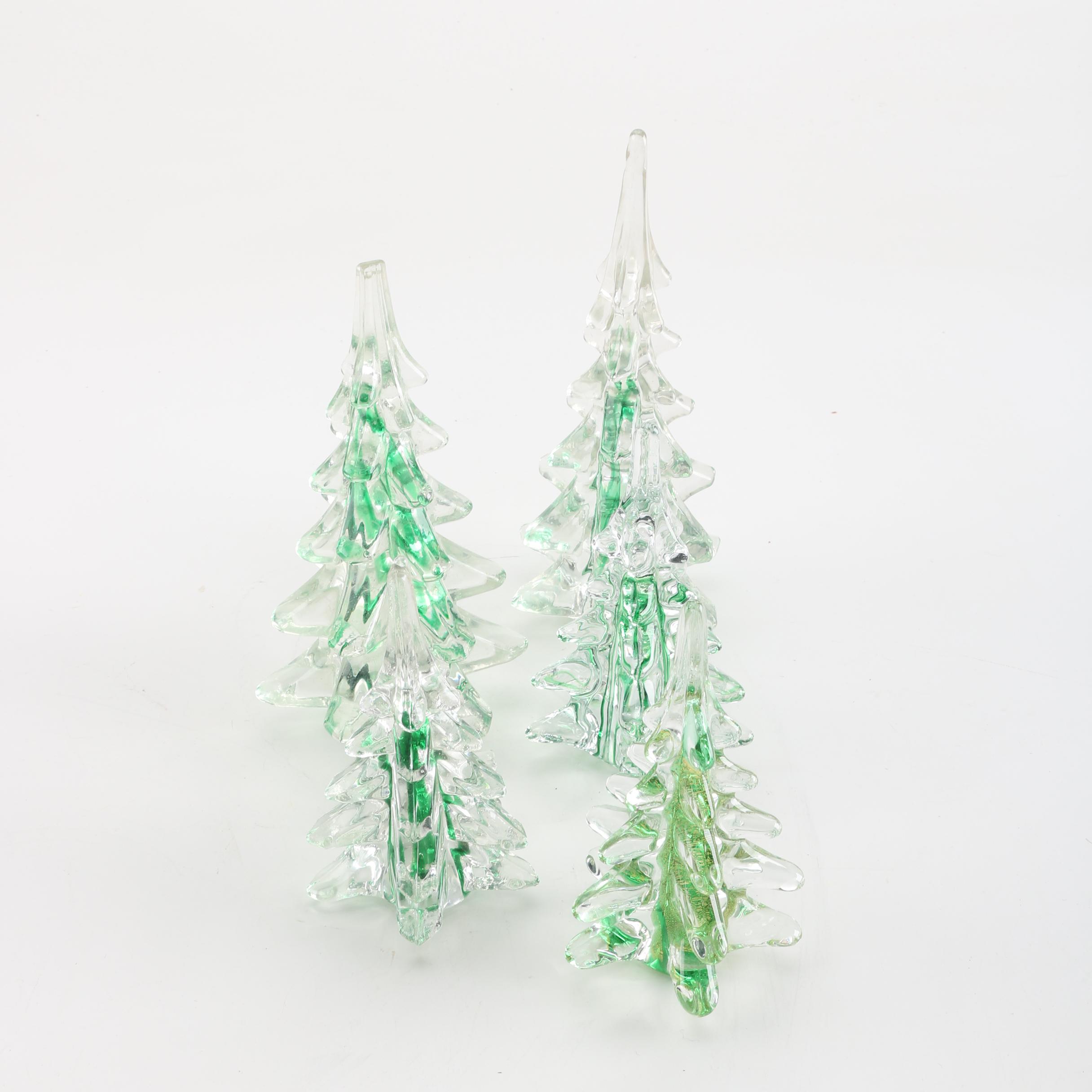 Art Glass Christmas Tree Decor