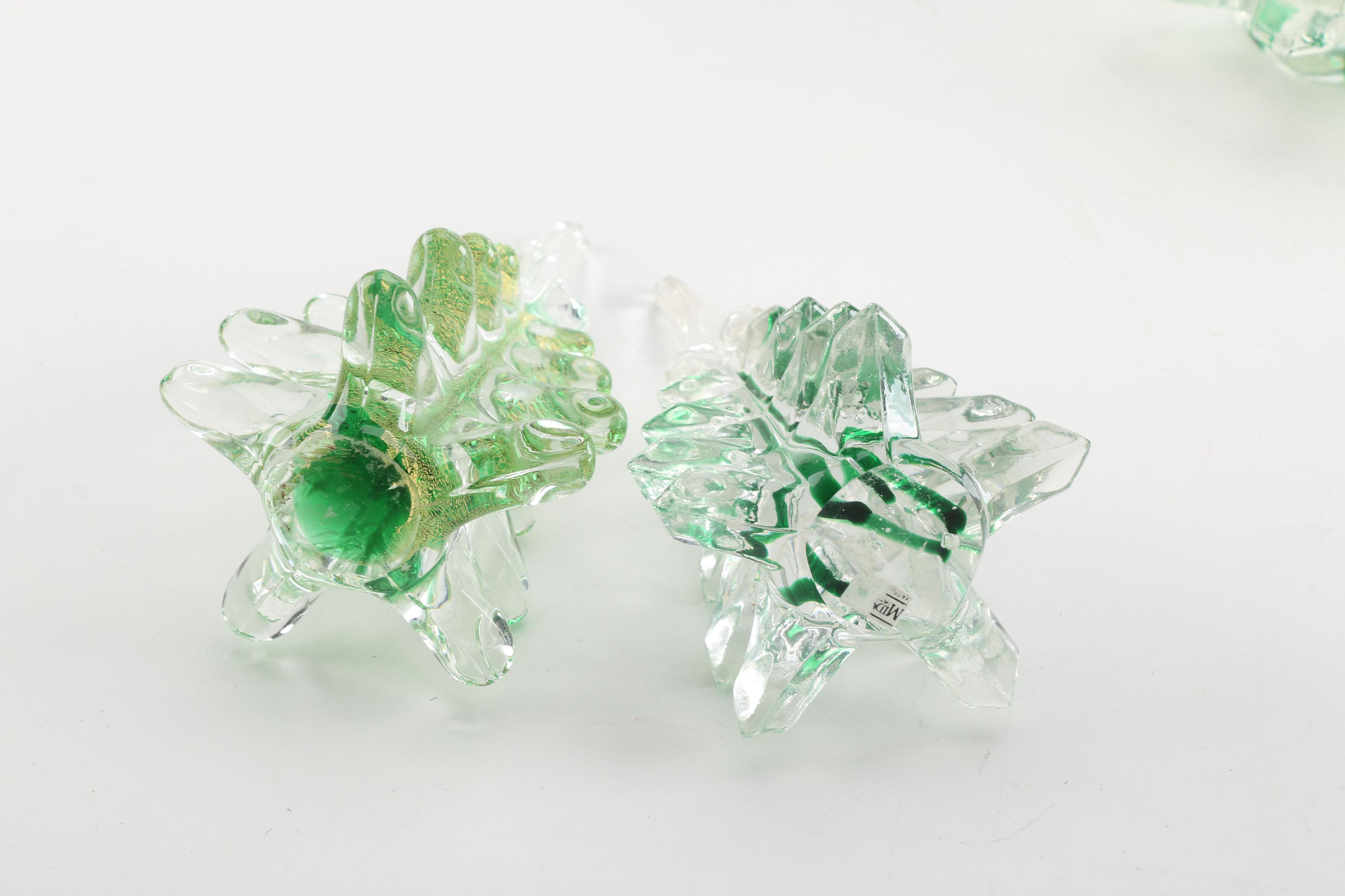 Art Glass Christmas Tree Decor