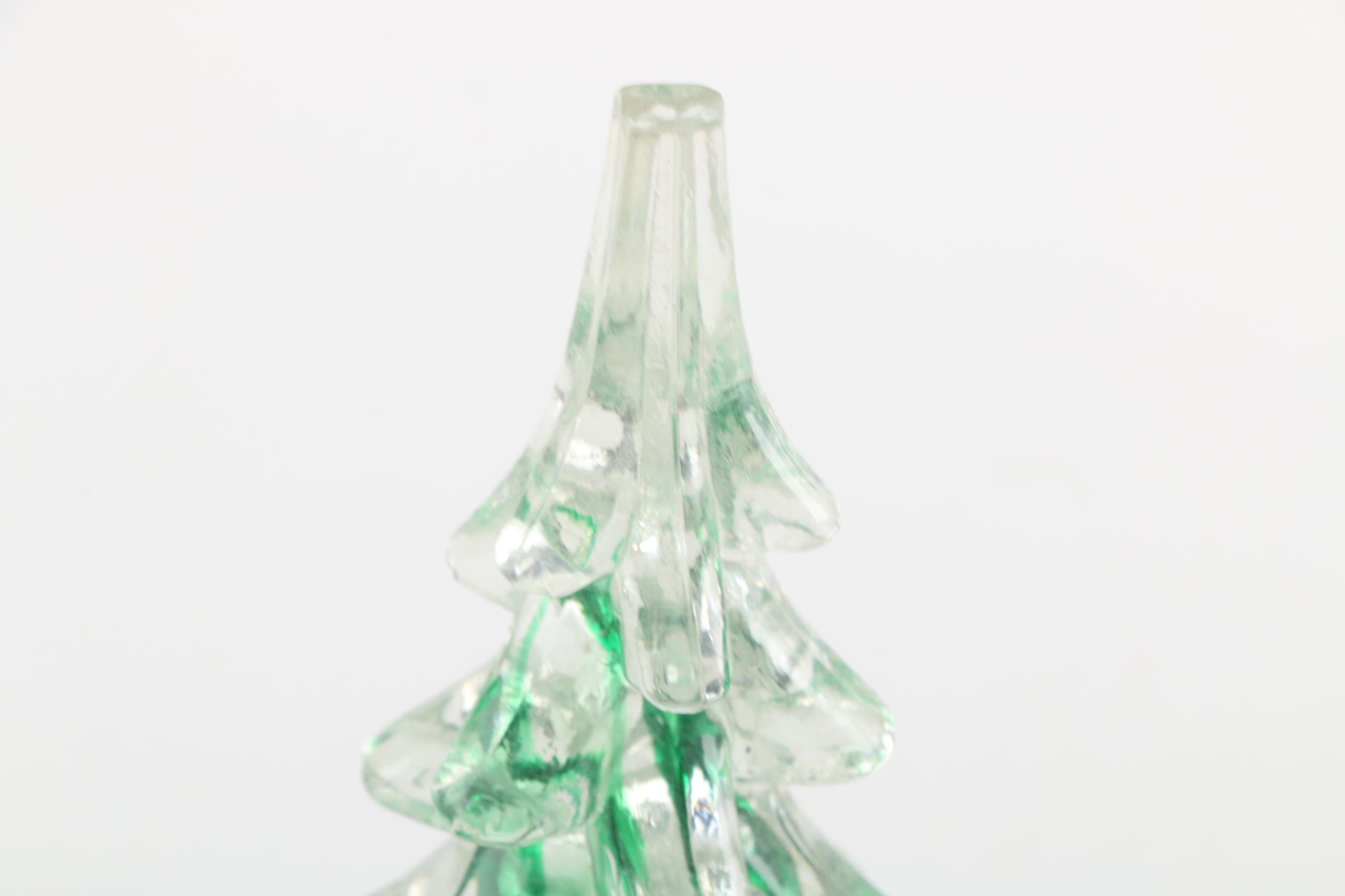 Art Glass Christmas Tree Decor
