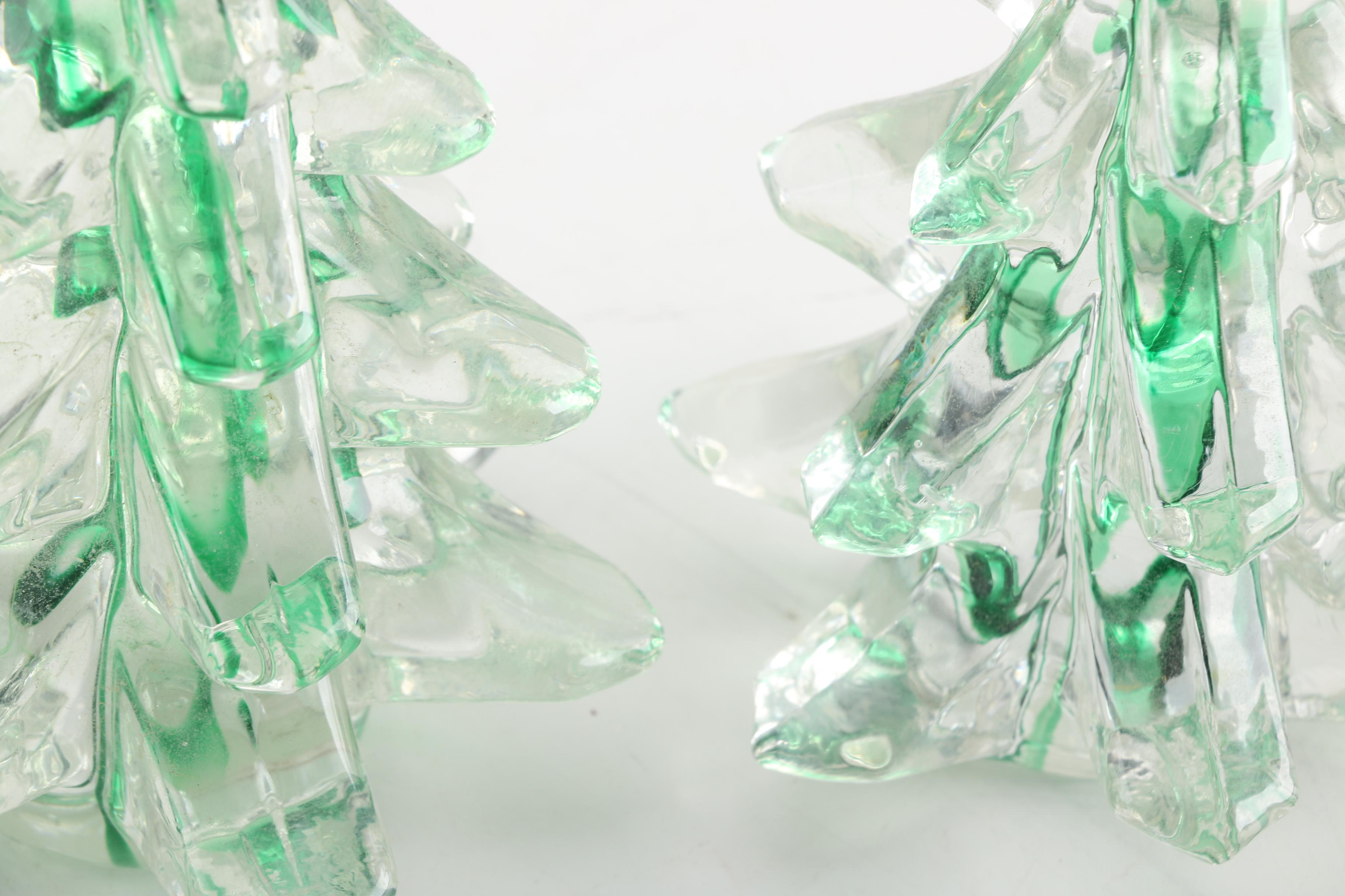 Art Glass Christmas Tree Decor