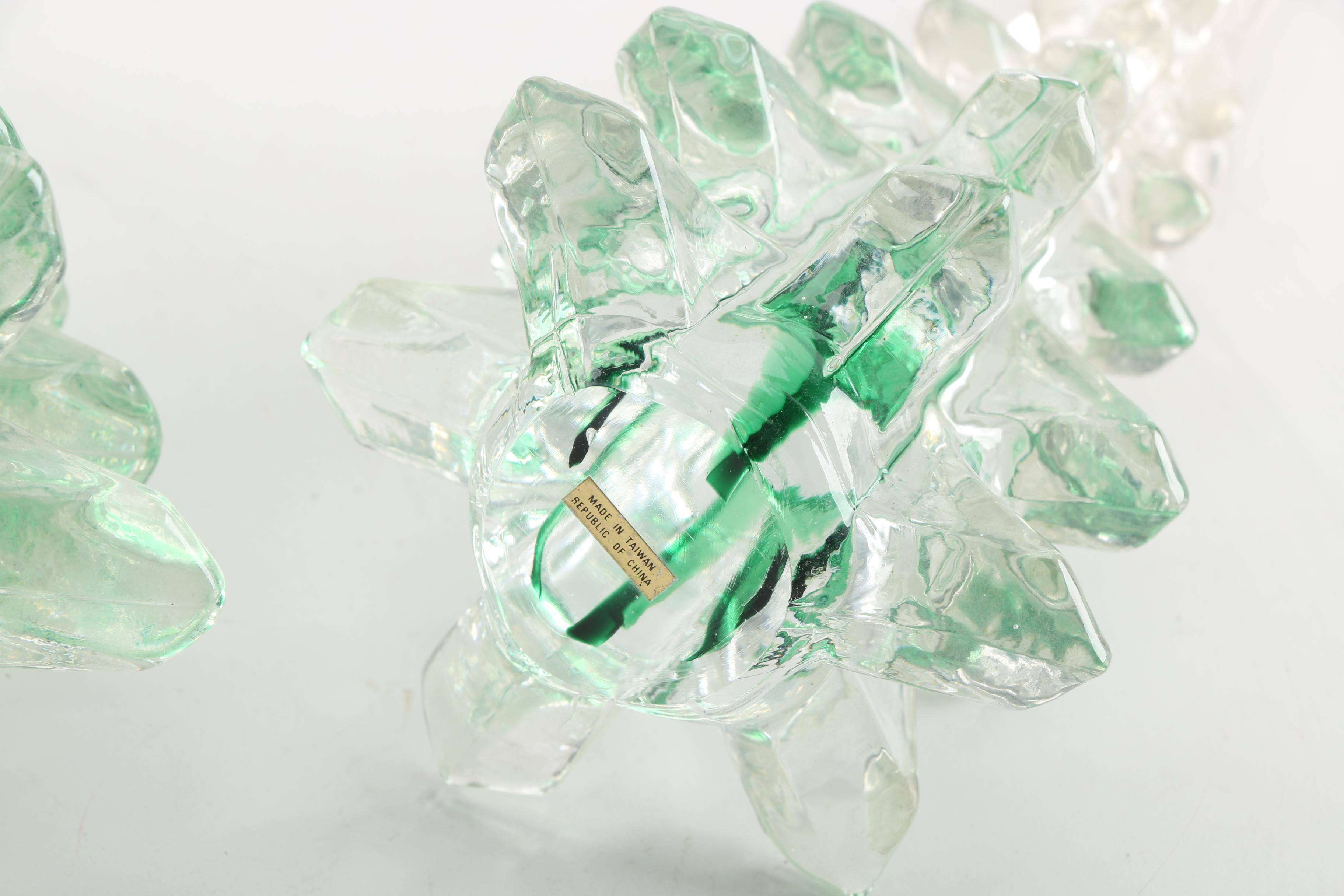 Art Glass Christmas Tree Decor