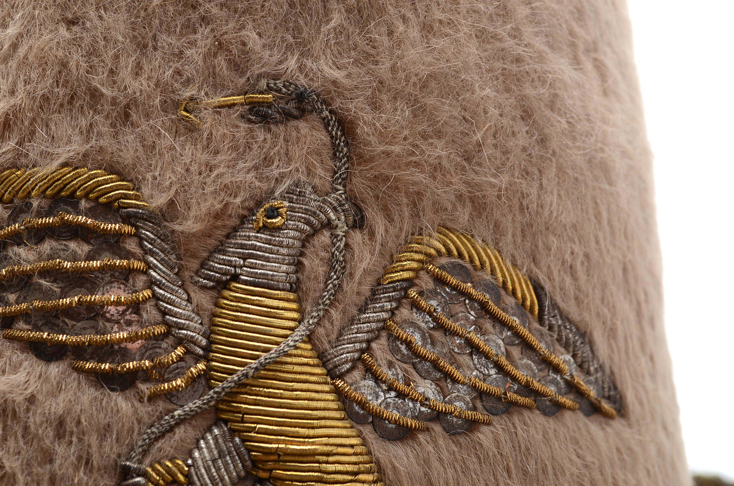 Vintage Mexican Felt Sombrero Hat