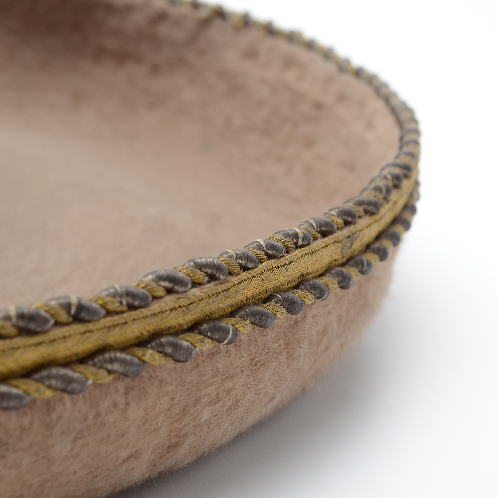 Vintage Mexican Felt Sombrero Hat