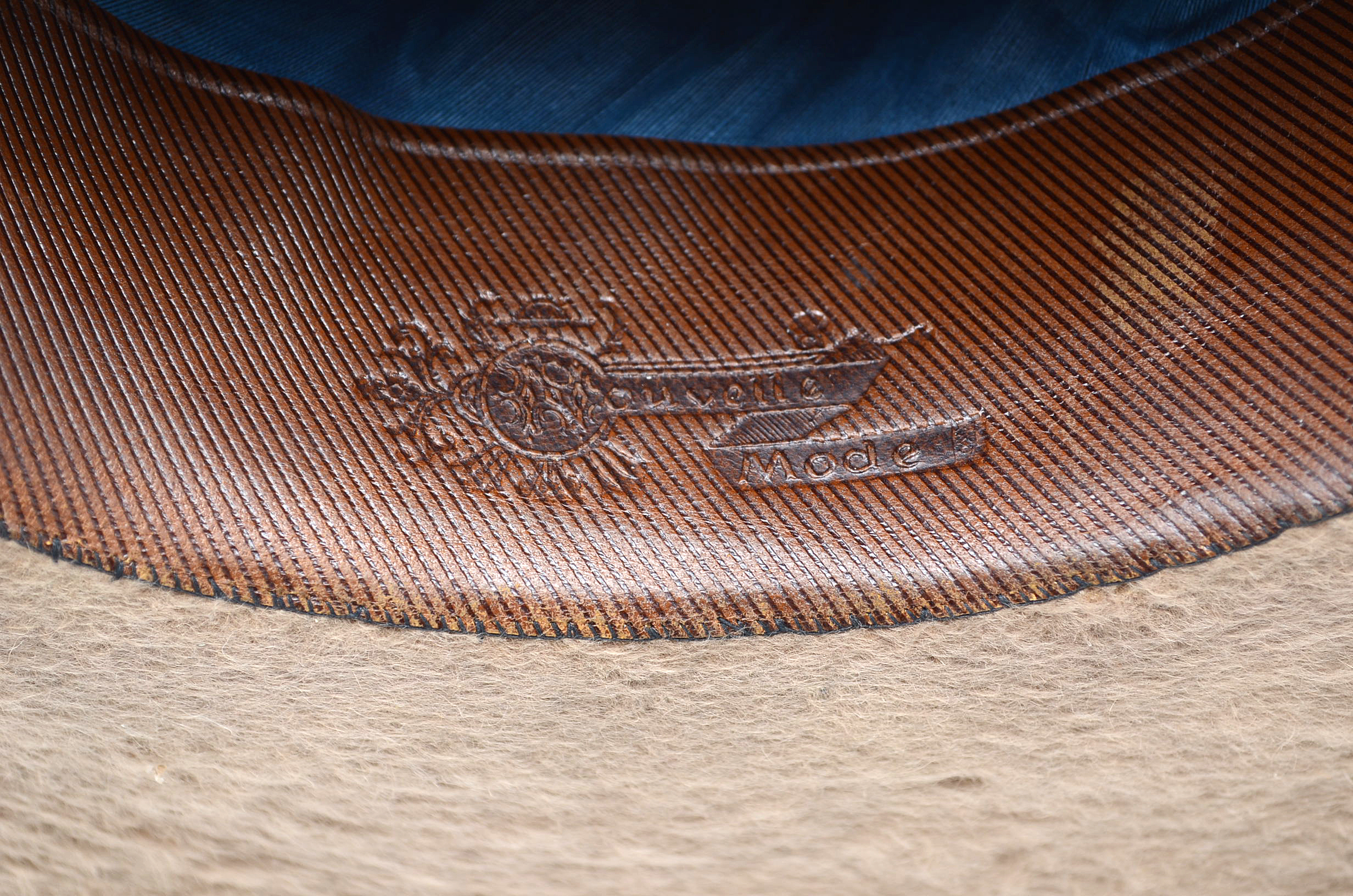 Vintage Mexican Felt Sombrero Hat