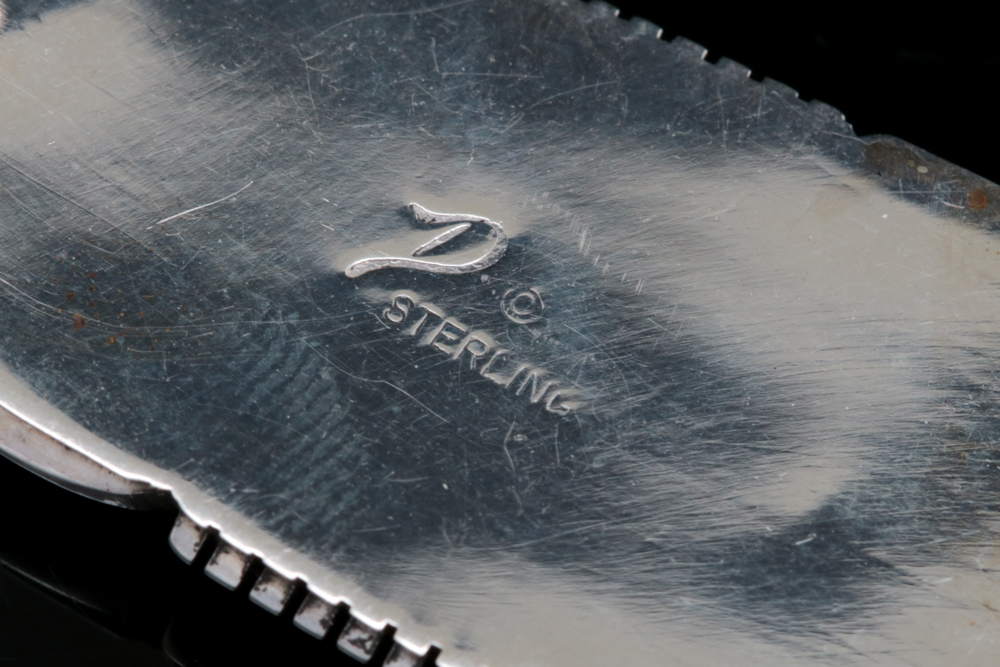 Sterling Silver and Pietersite Pendant