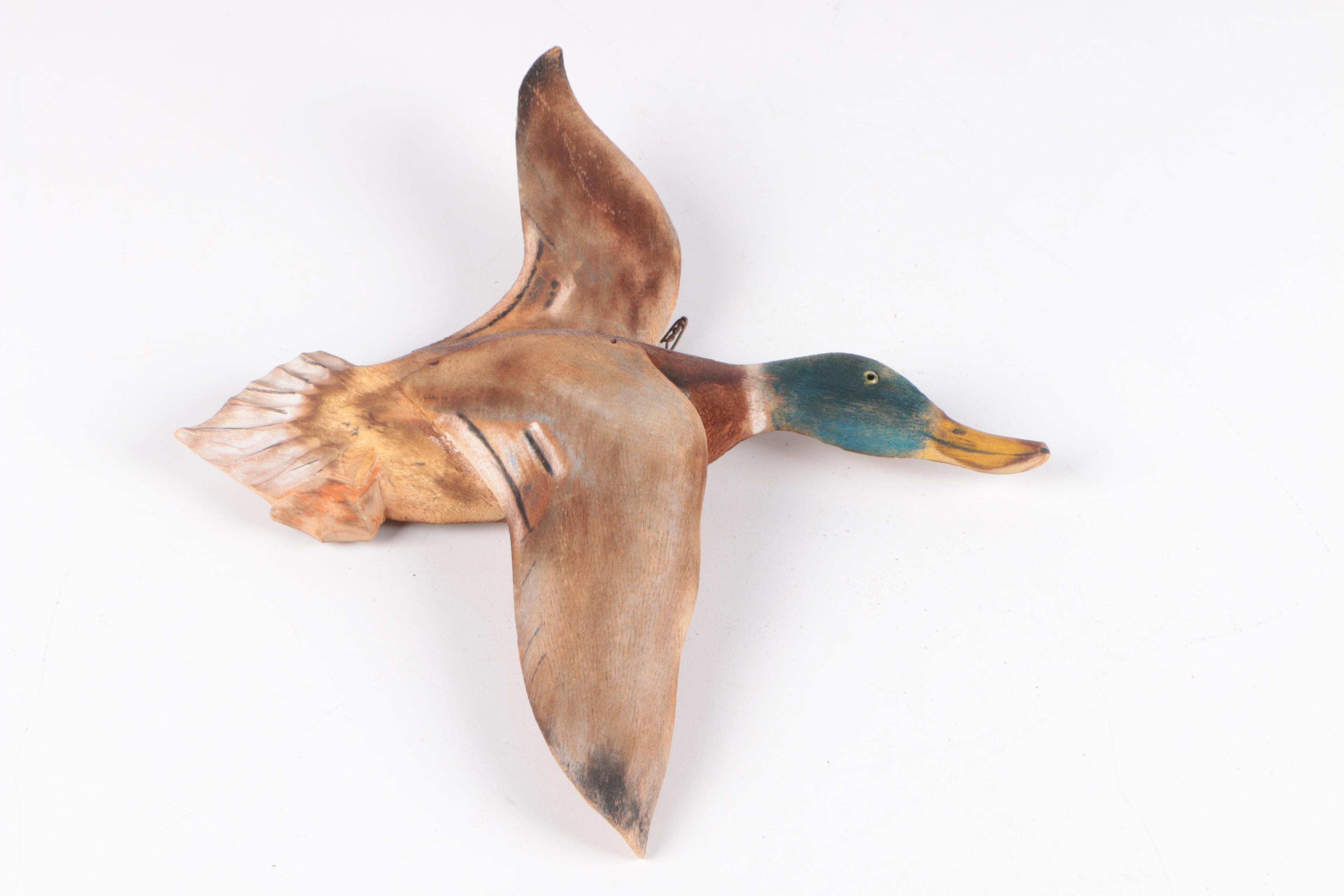 Wooden Duck Wall Decor Pieces