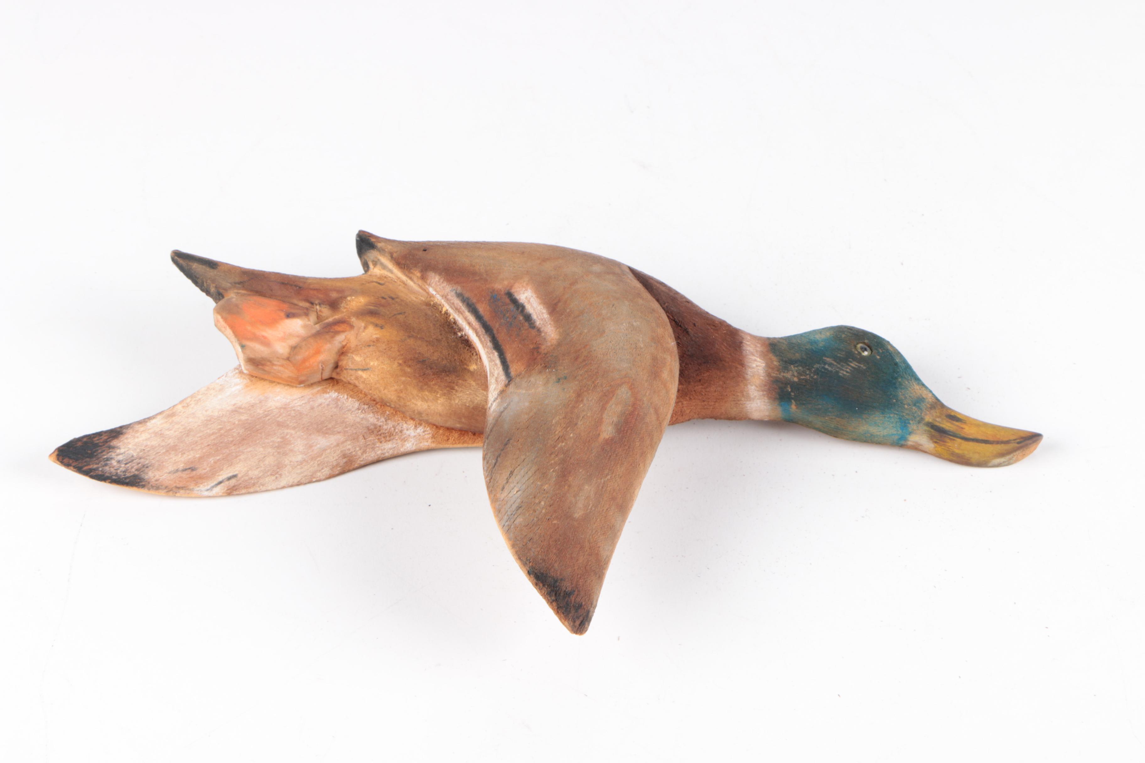 Wooden Duck Wall Decor Pieces