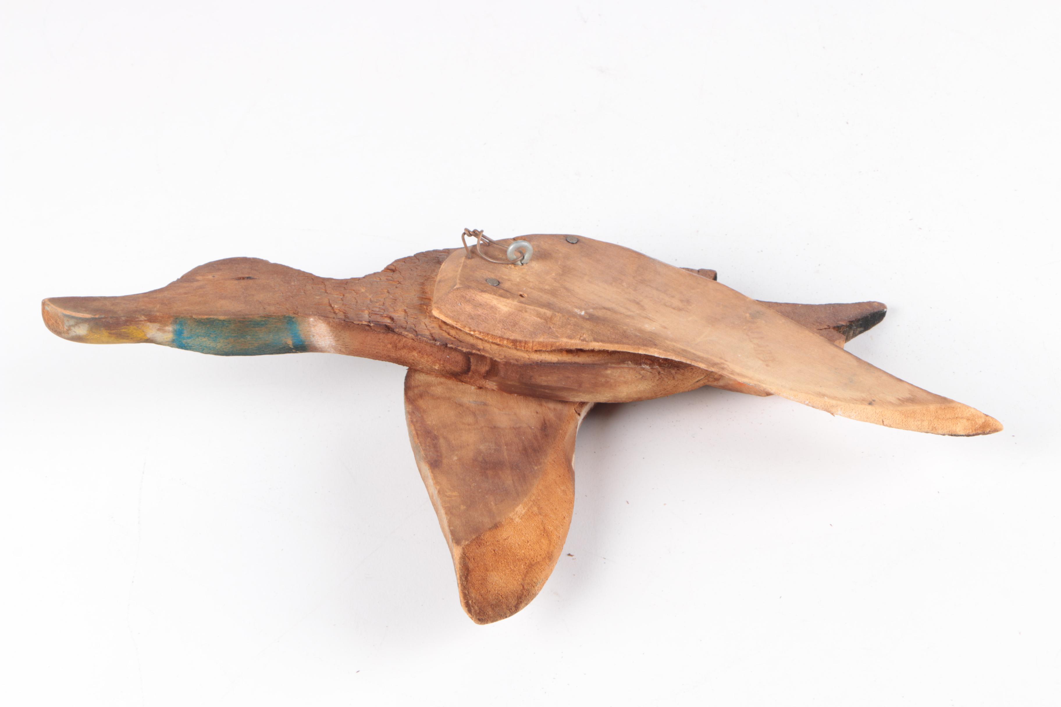 Wooden Duck Wall Decor Pieces