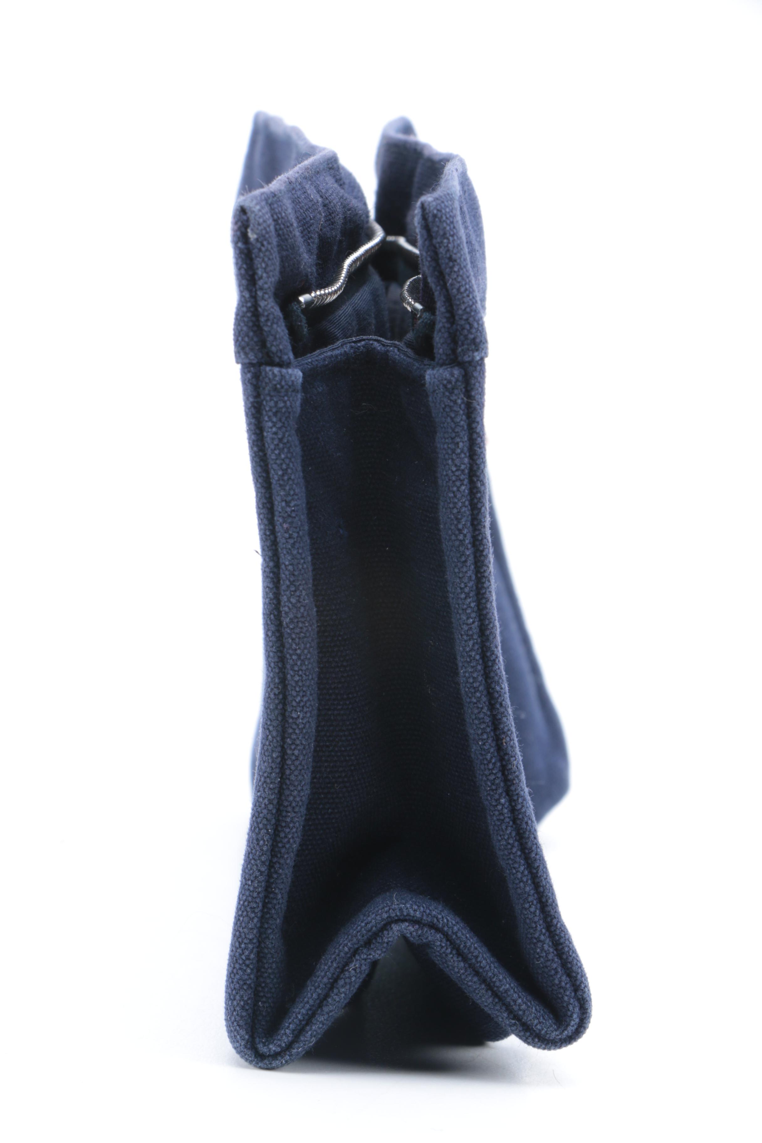 Hermès Canvas Deauville Pouch