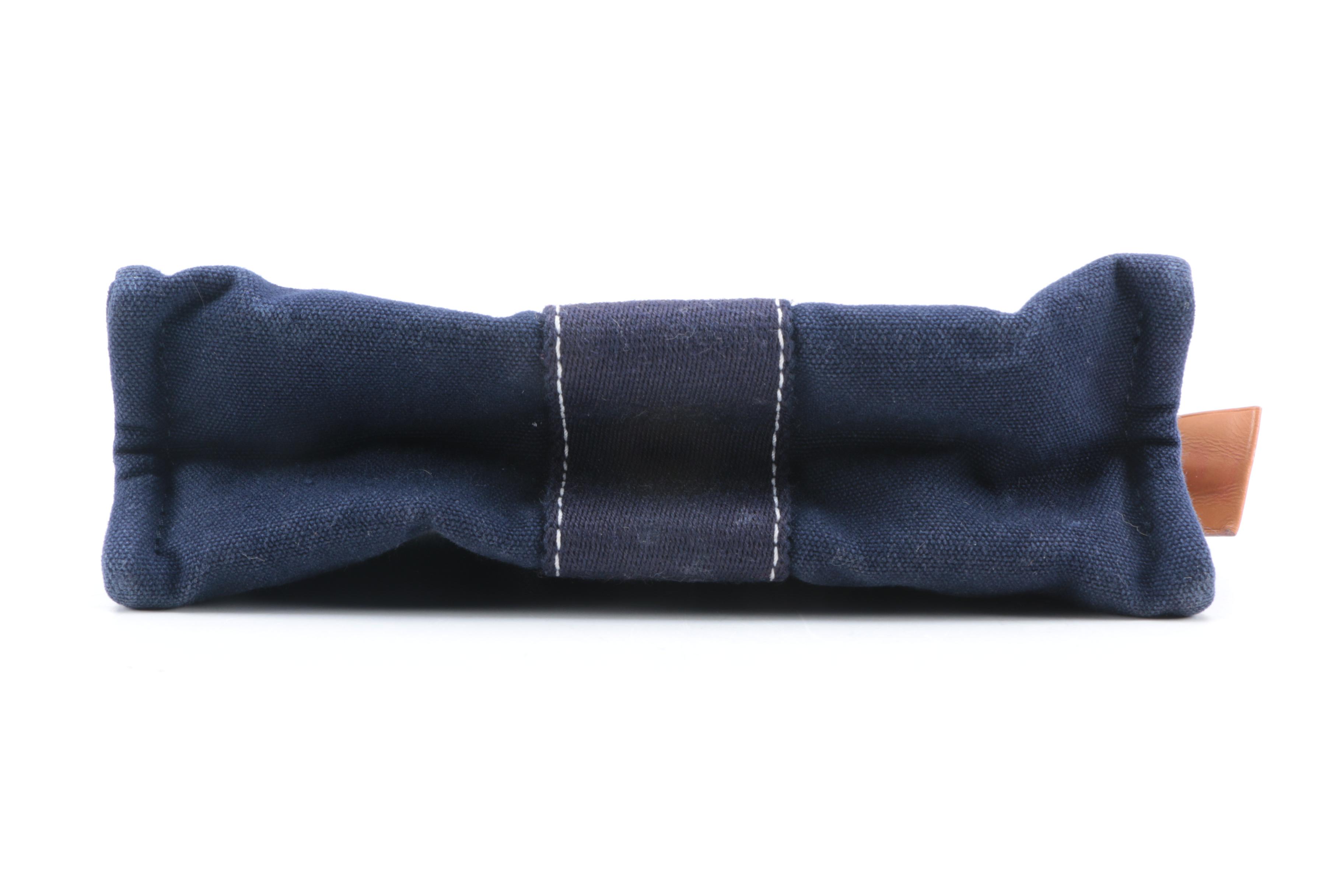 Hermès Canvas Deauville Pouch