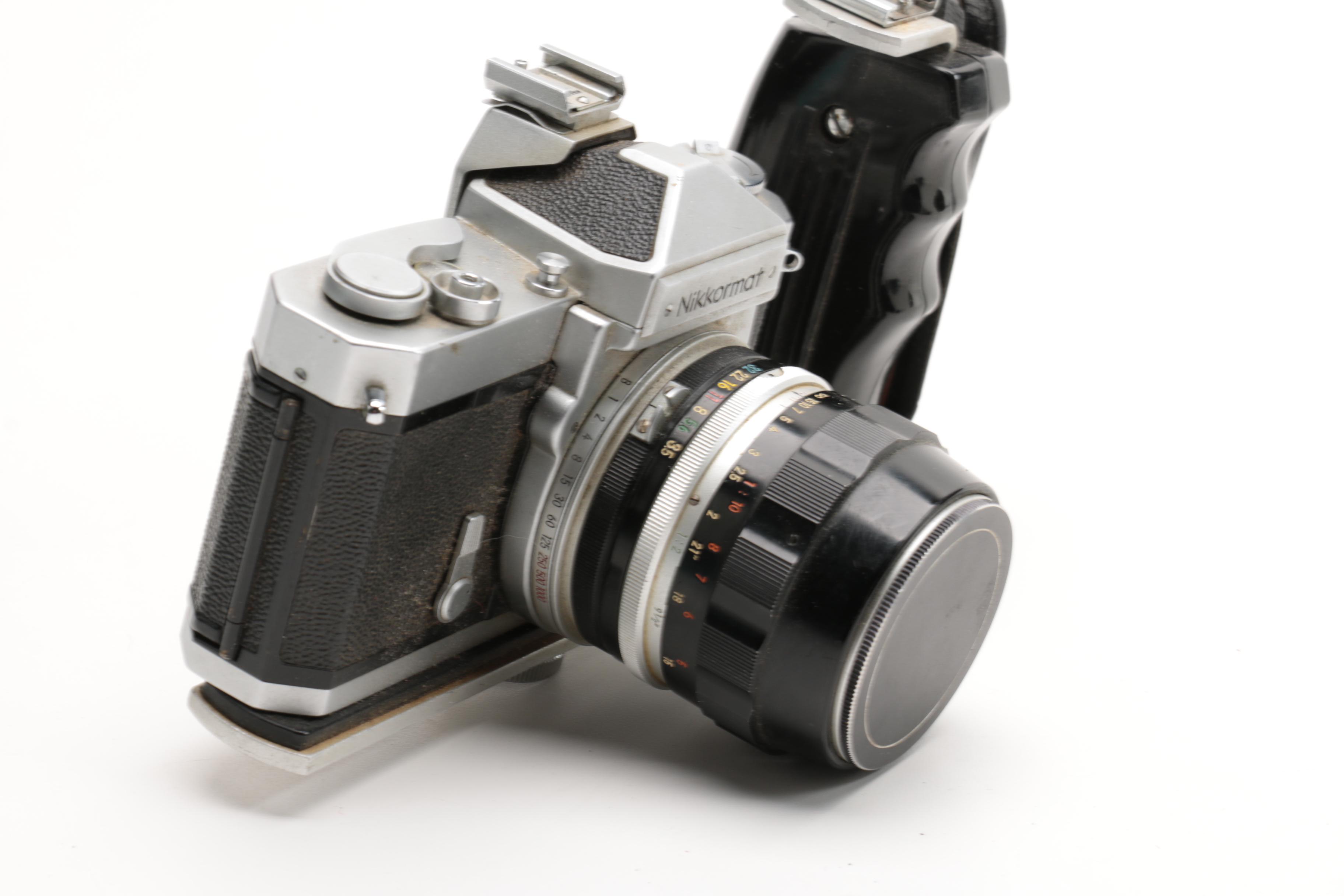 Nikkormat, Canon and Miranda Cameras