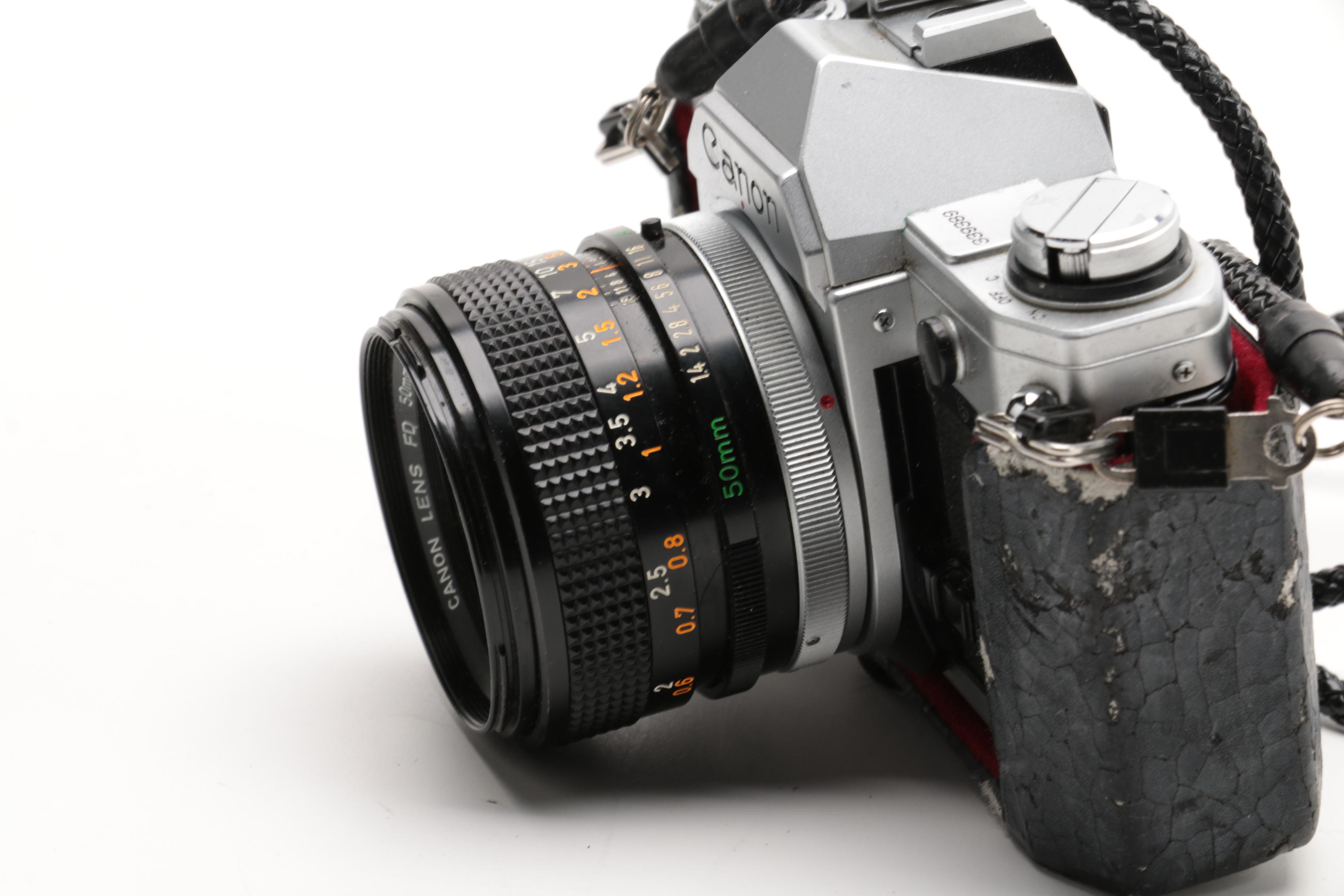 Nikkormat, Canon and Miranda Cameras