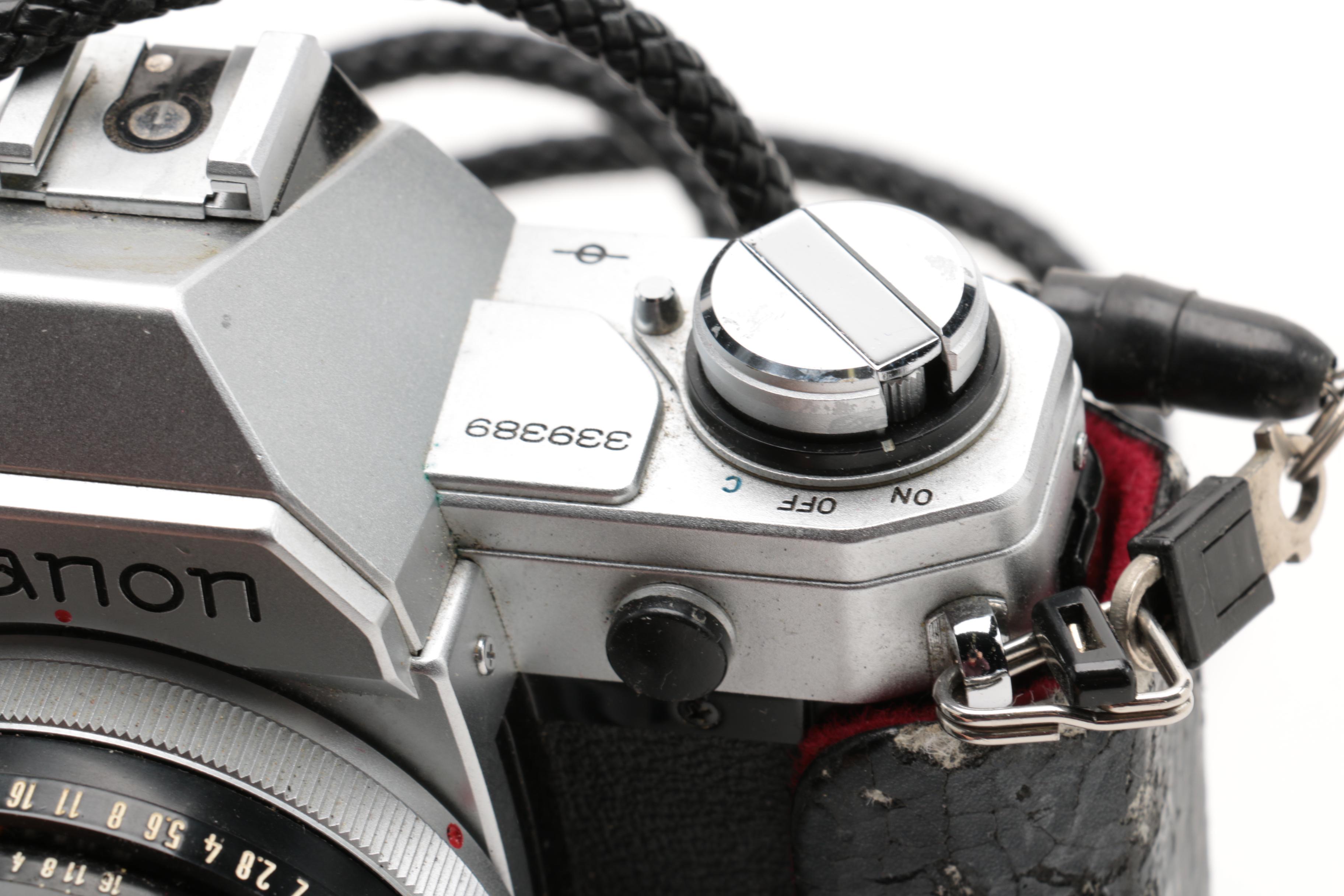 Nikkormat, Canon and Miranda Cameras