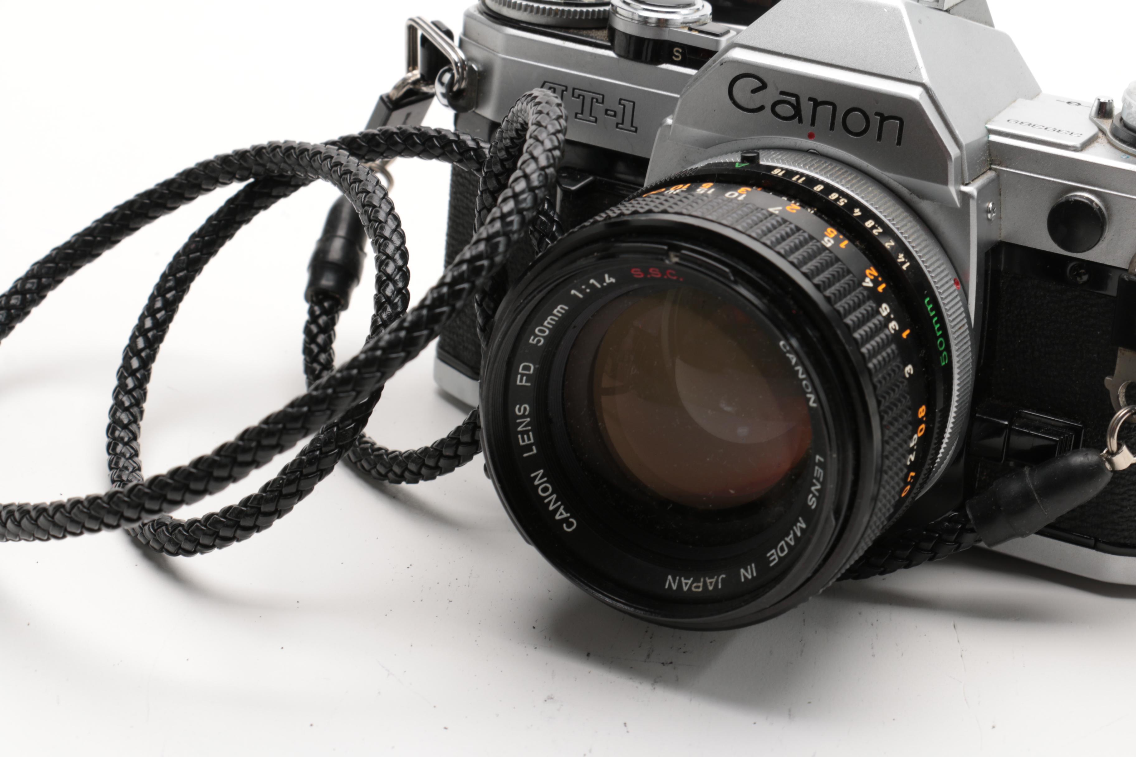 Nikkormat, Canon and Miranda Cameras