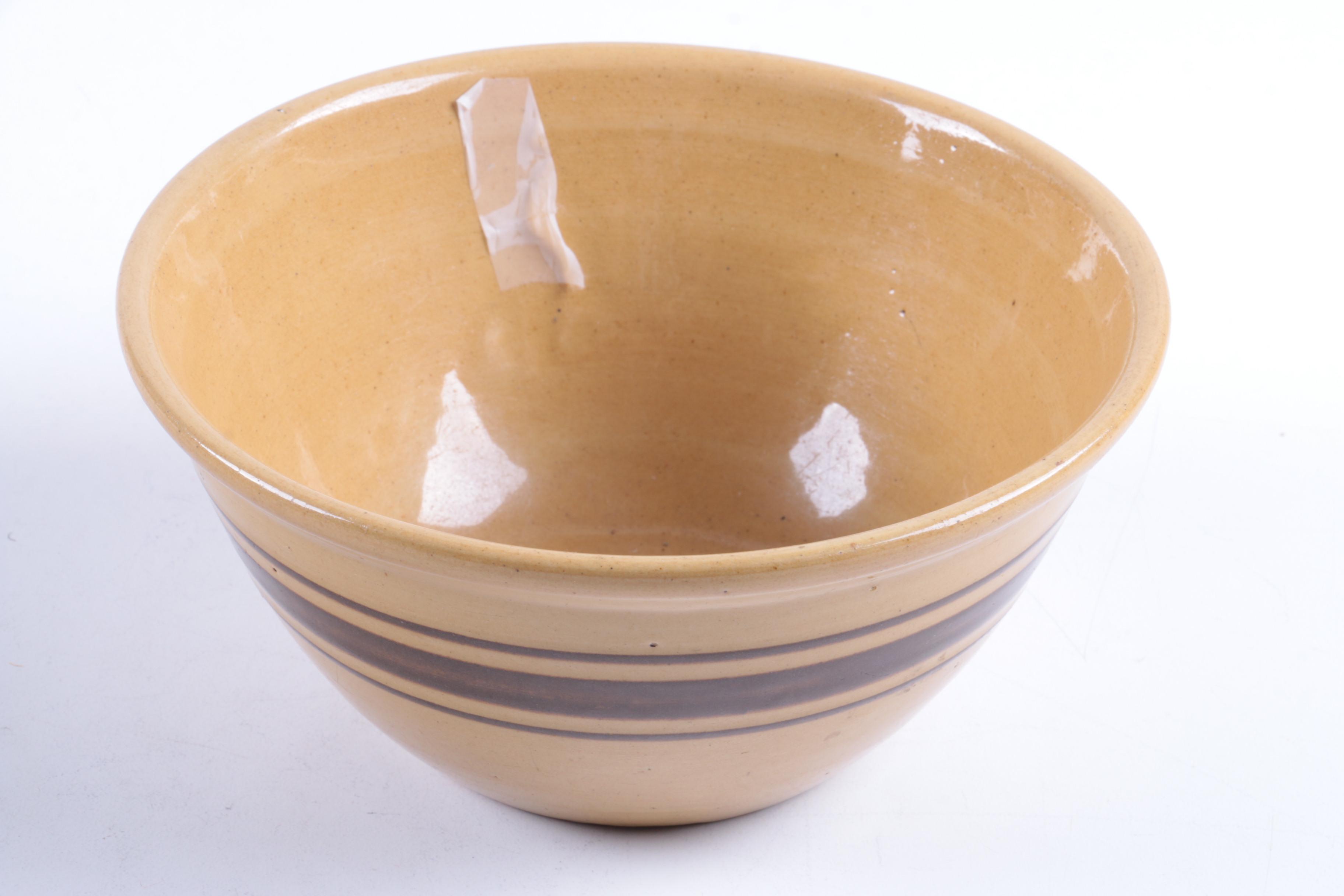 Antique Yellow Ware Bowls EBTH