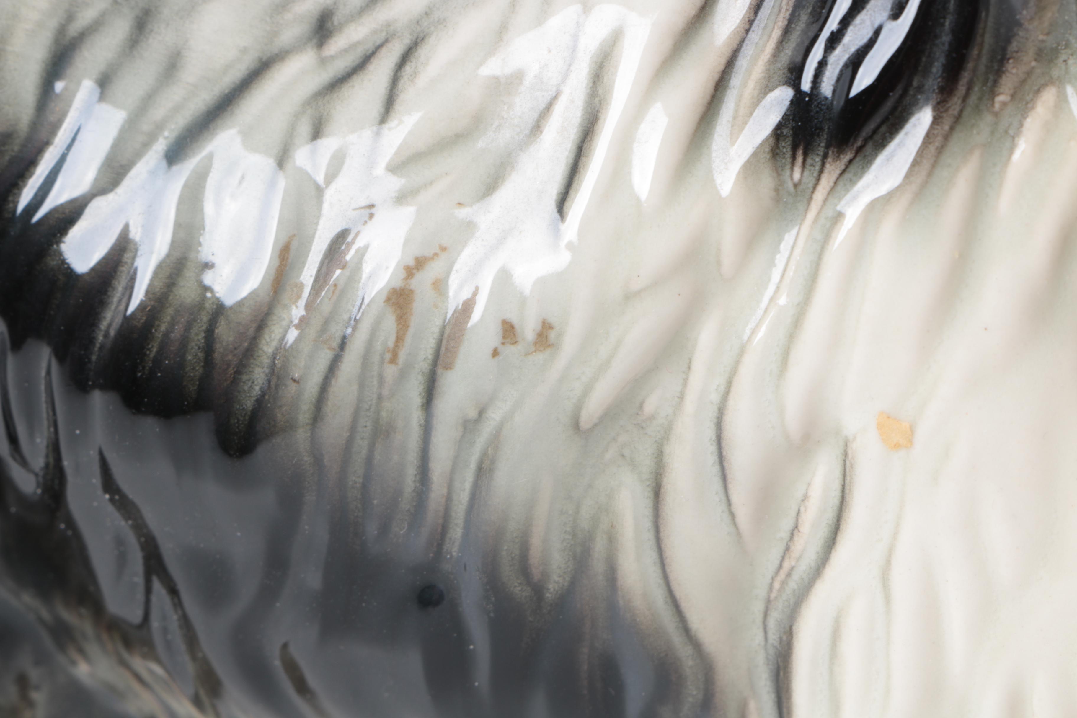 Ceramic and Porcelain Dog Figurines Including Royal Doulton