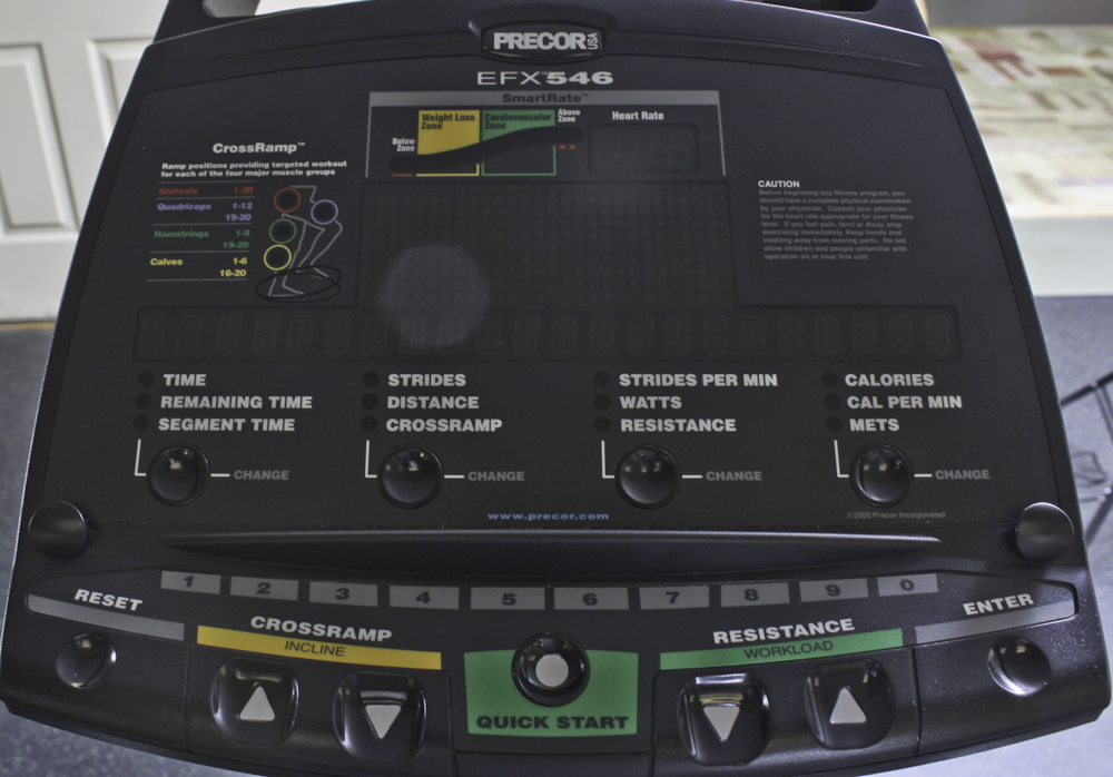 Precor EFX 546 Elliptical Trainer