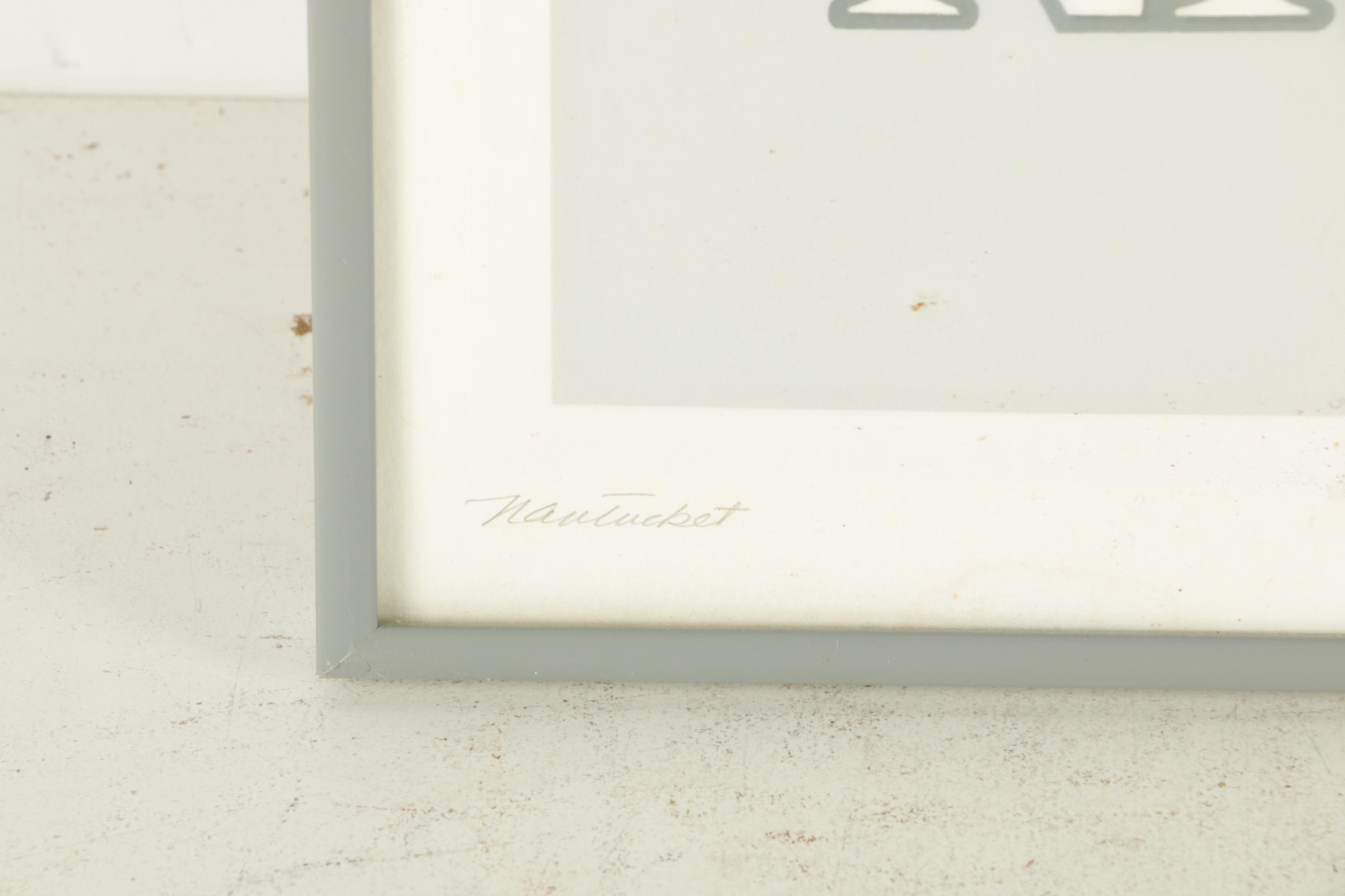 Limited Edition Serigraph "Nantucket"