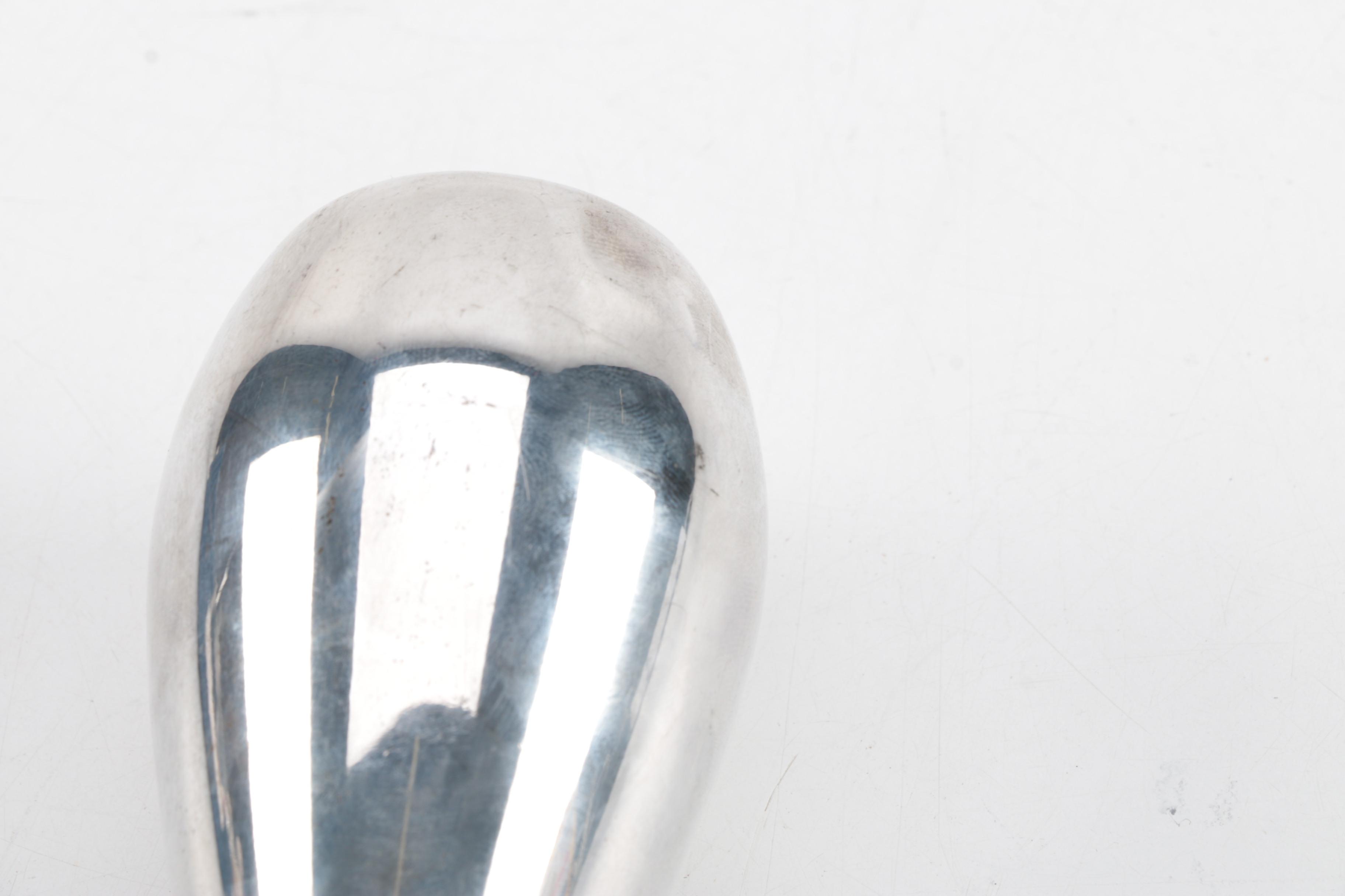 Allan Adler Modernist Sterling Silver Teardrop Shaker Set