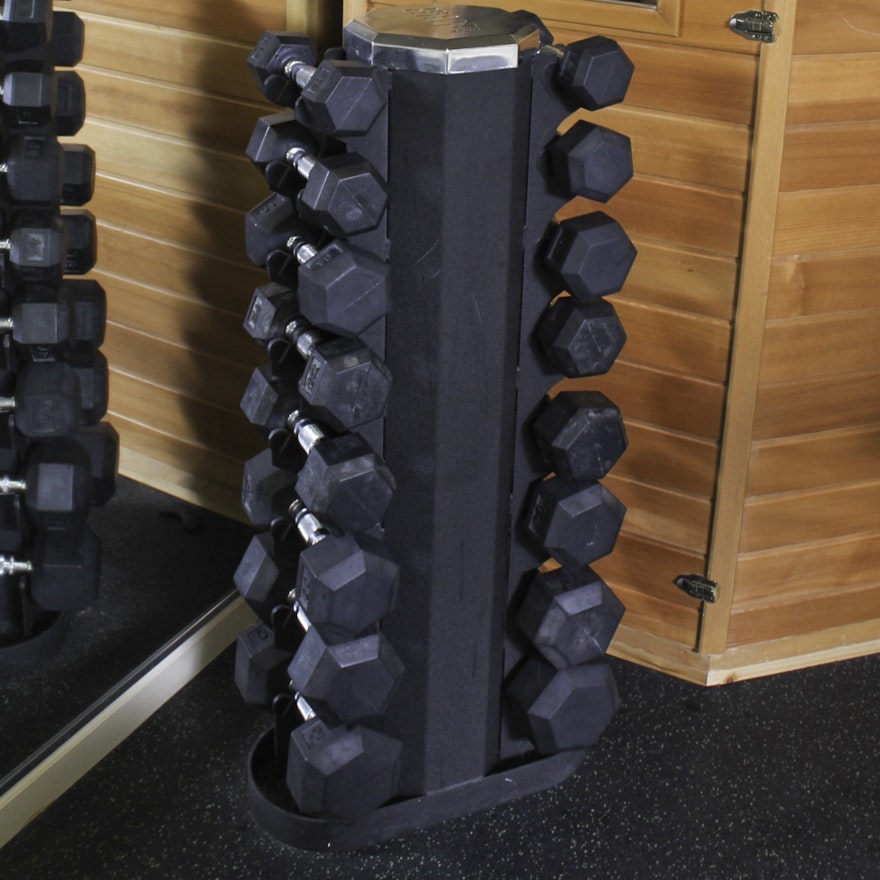 Iron Grip Sport Weight Rack with Weights