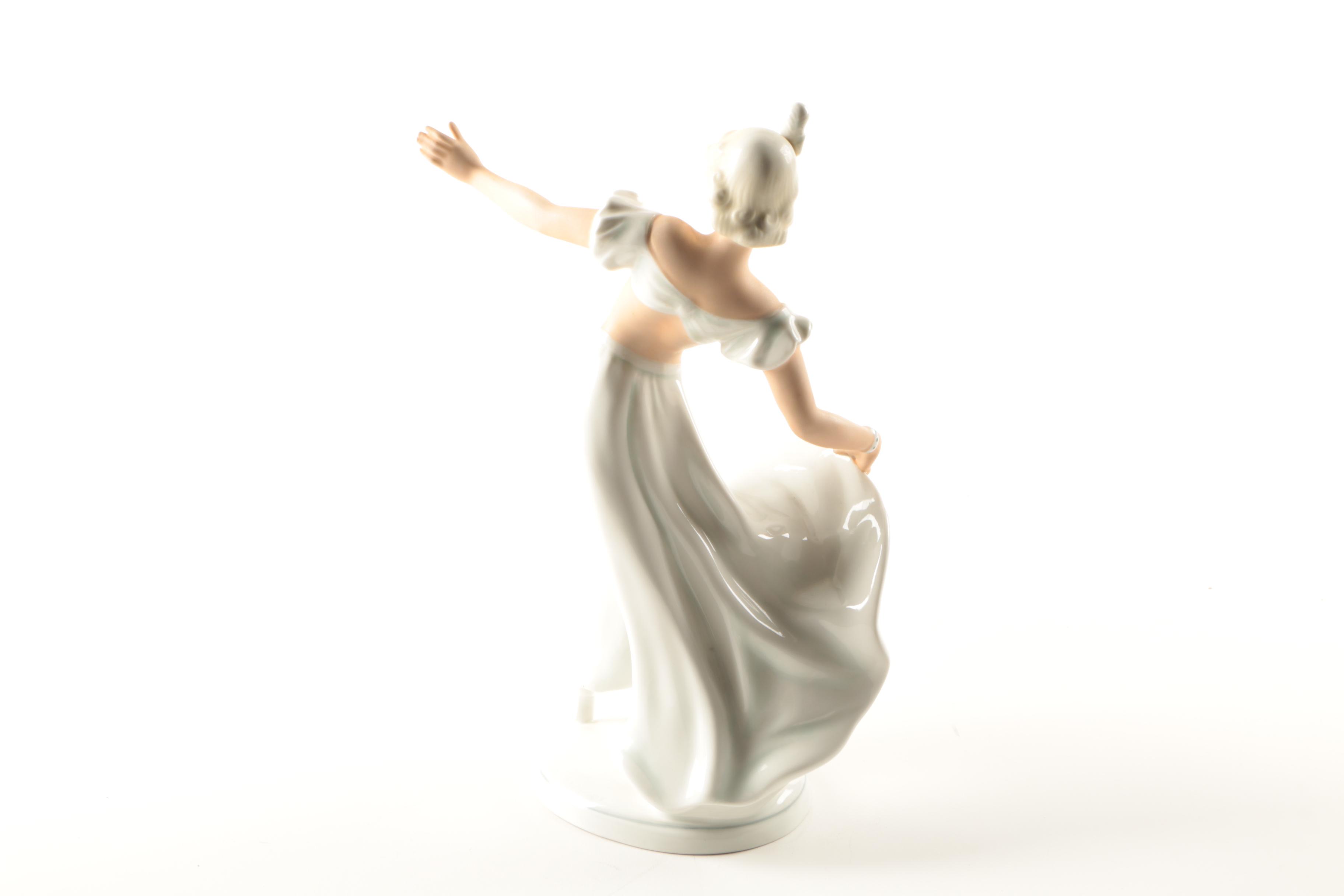 Schaubach Kunst Porcelain Art Deco Dancer Figurine
